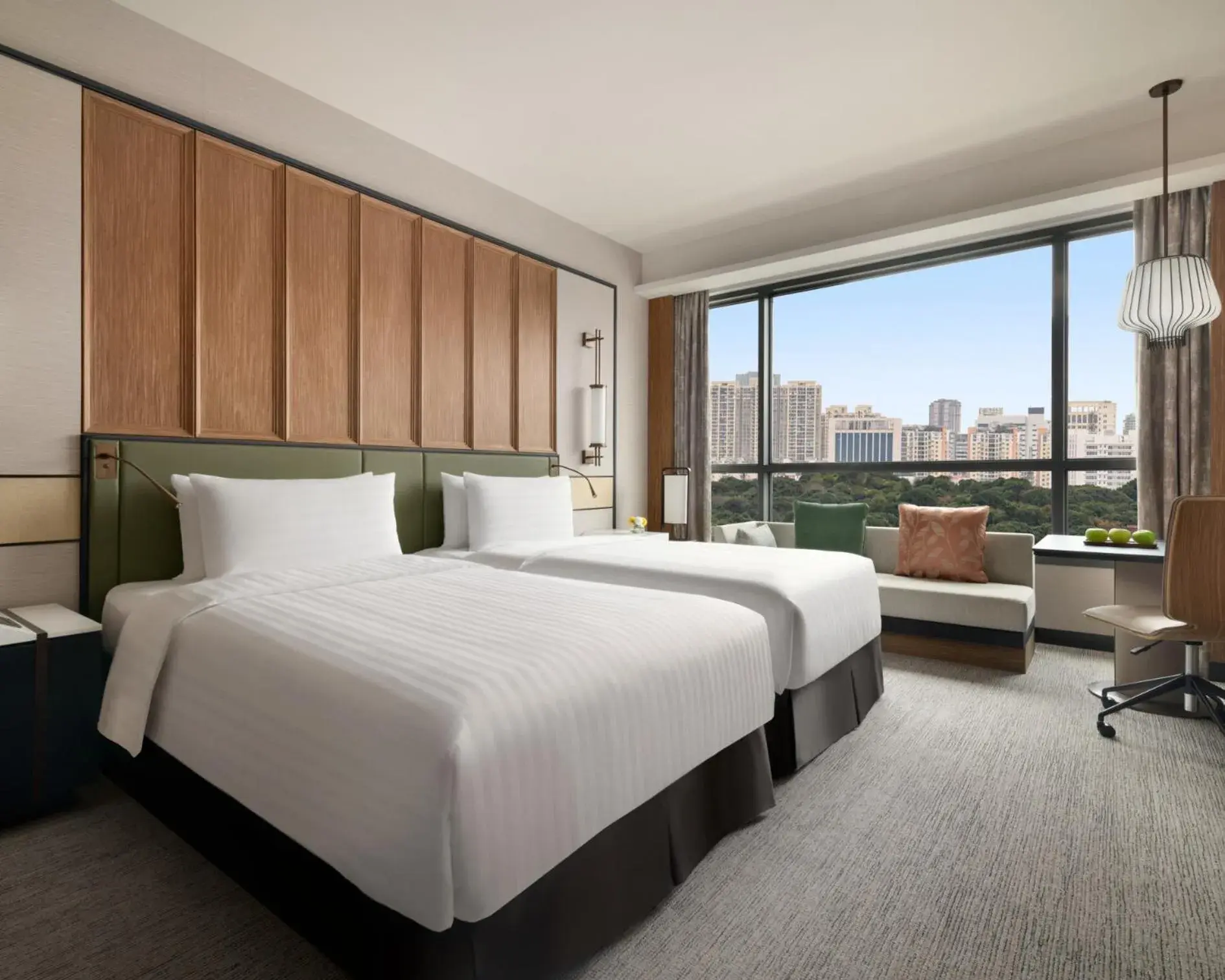 Deluxe Twin in Shangri-La Putian Onsen Resort Hotel Deluxe Twin in Shangri-La Putian Onsen Resort Hotel