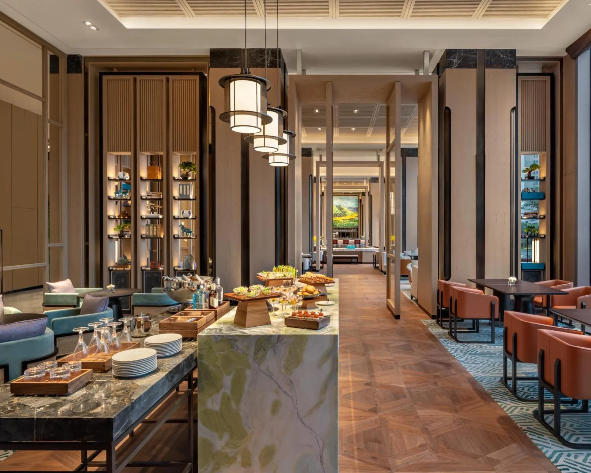 Restaurant/places to eat in Shangri-La Putian Onsen Resort Hotel