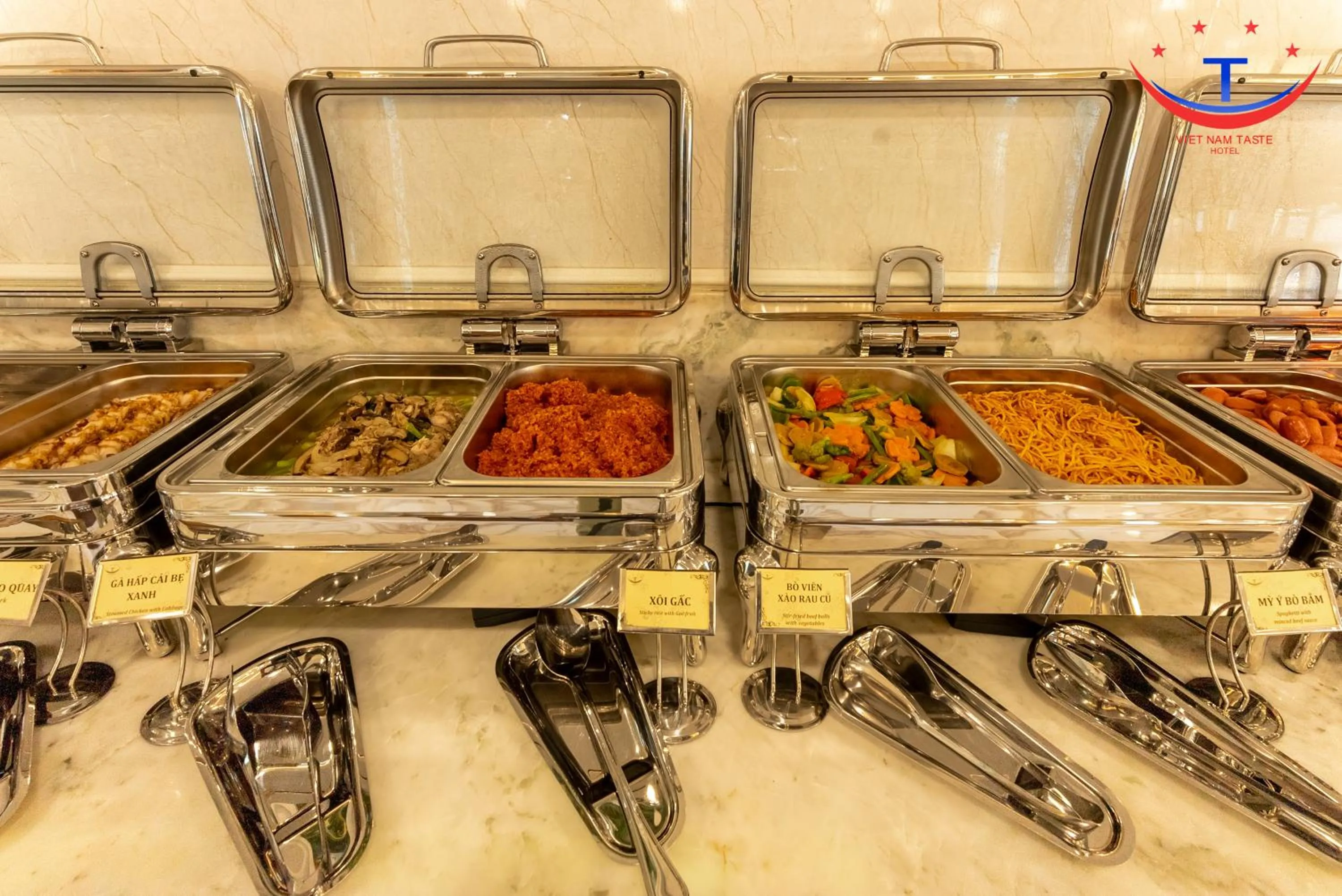 Buffet breakfast in Vietnam Taste Hotel Quy Nhon - Beachfront