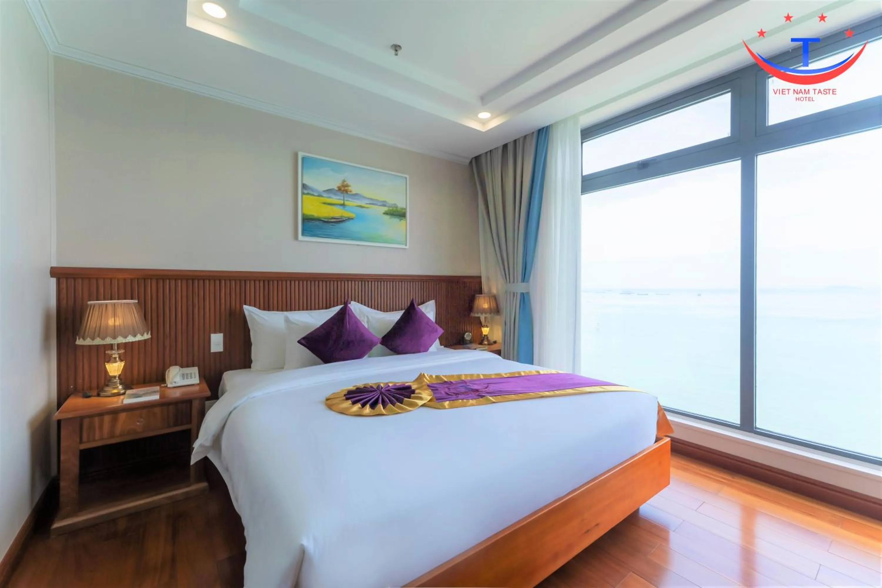Bed in Vietnam Taste Hotel Quy Nhon - Beachfront