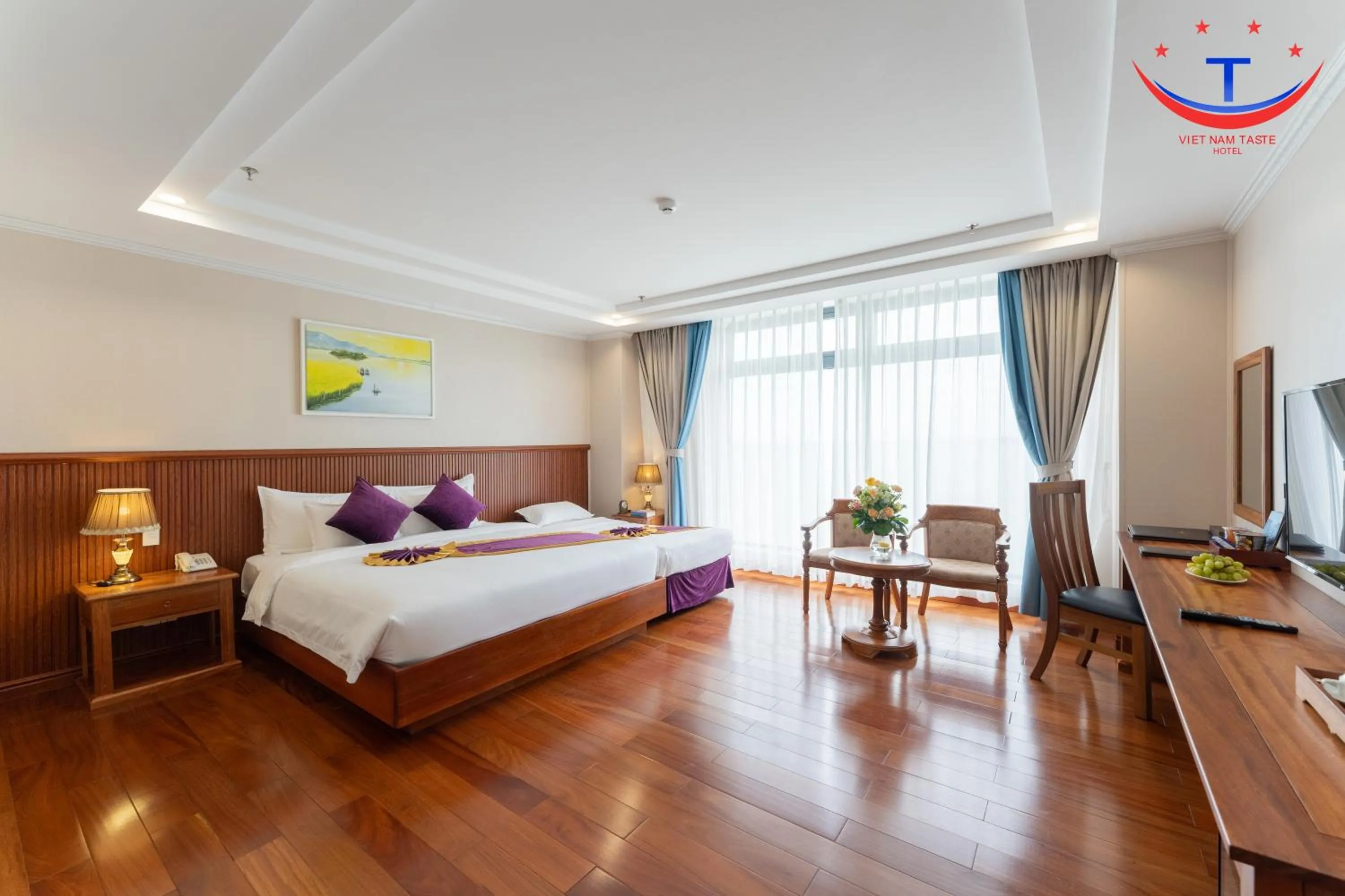 Bed in Vietnam Taste Hotel Quy Nhon - Beachfront