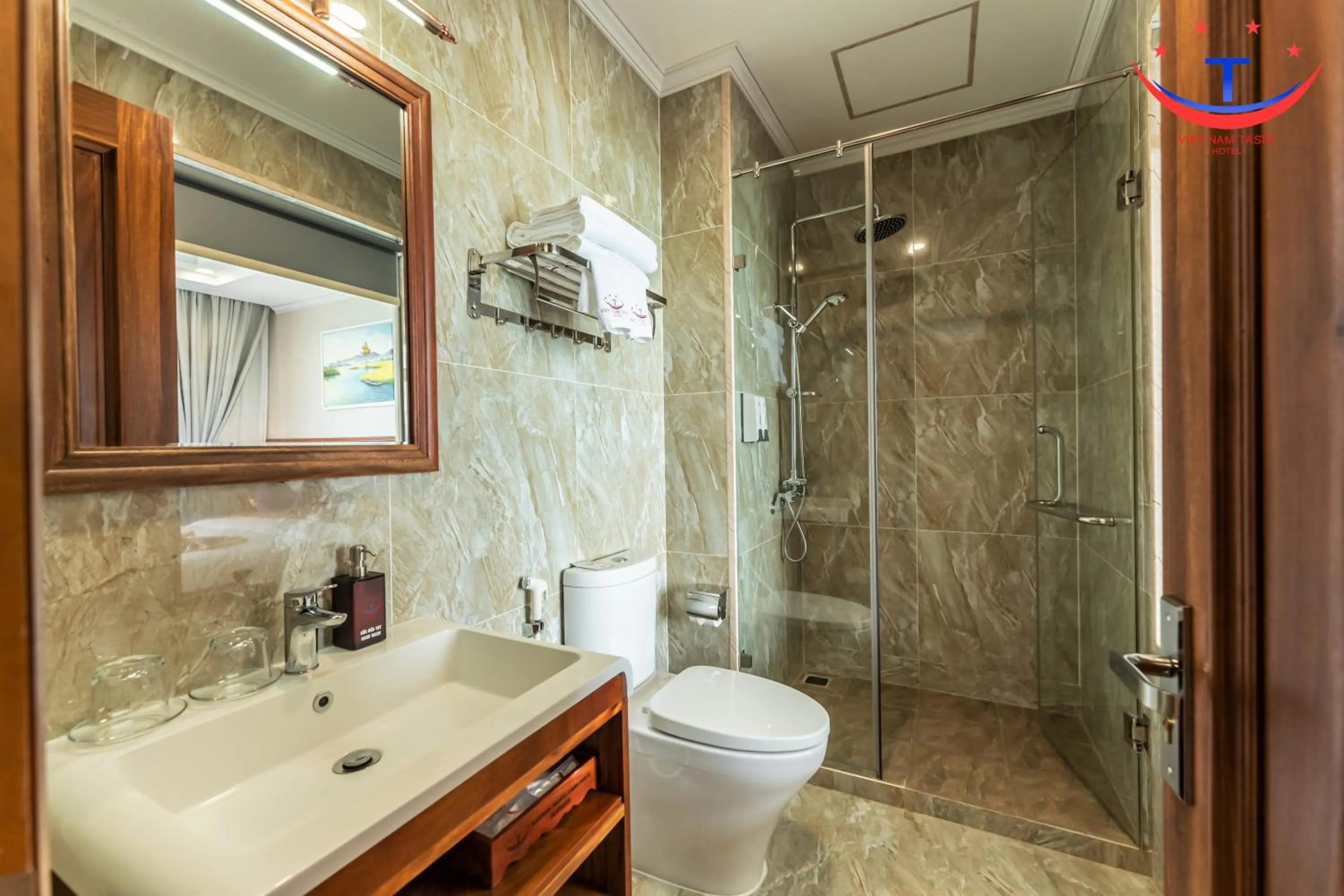 Bathroom in Vietnam Taste Hotel Quy Nhon - Beachfront