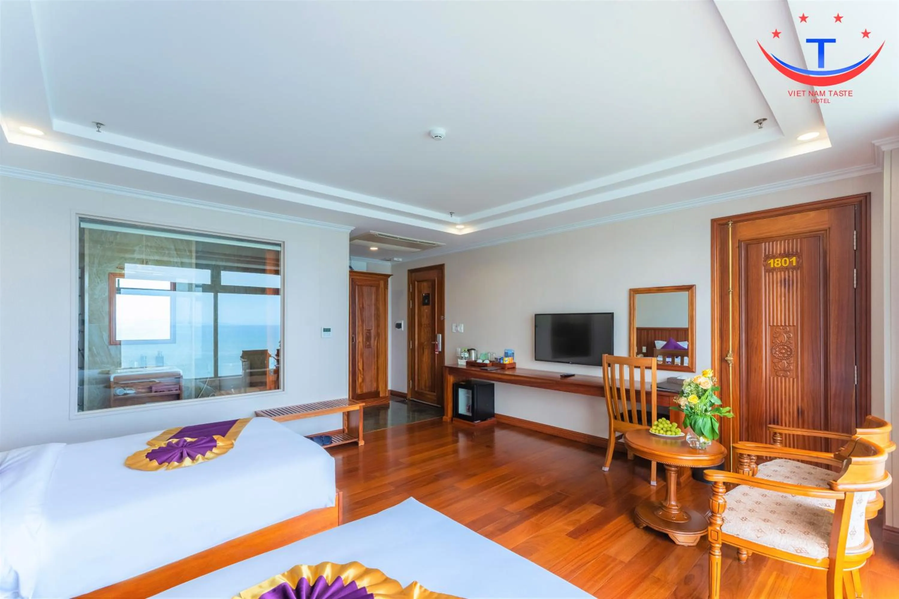 hair dresser, Bed in Vietnam Taste Hotel Quy Nhon - Beachfront