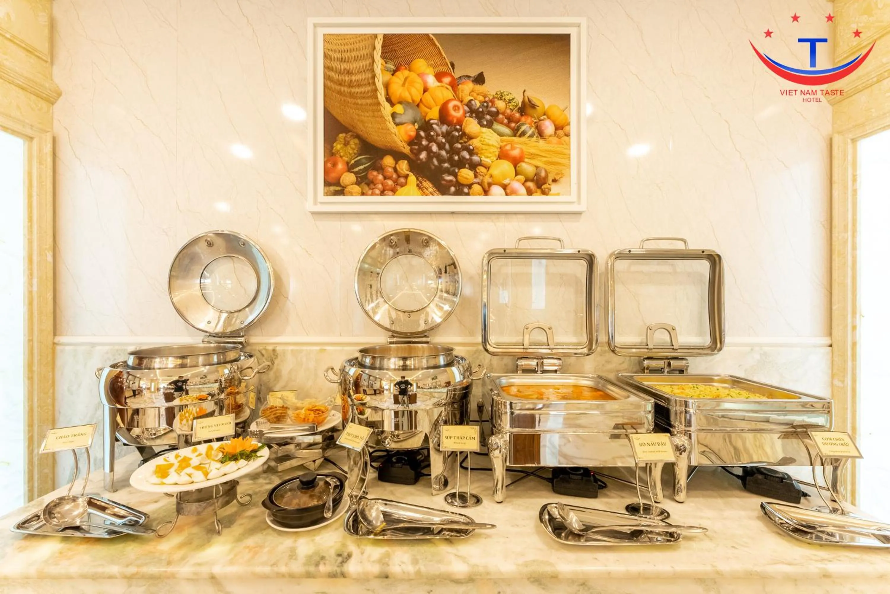 Buffet breakfast in Vietnam Taste Hotel Quy Nhon - Beachfront
