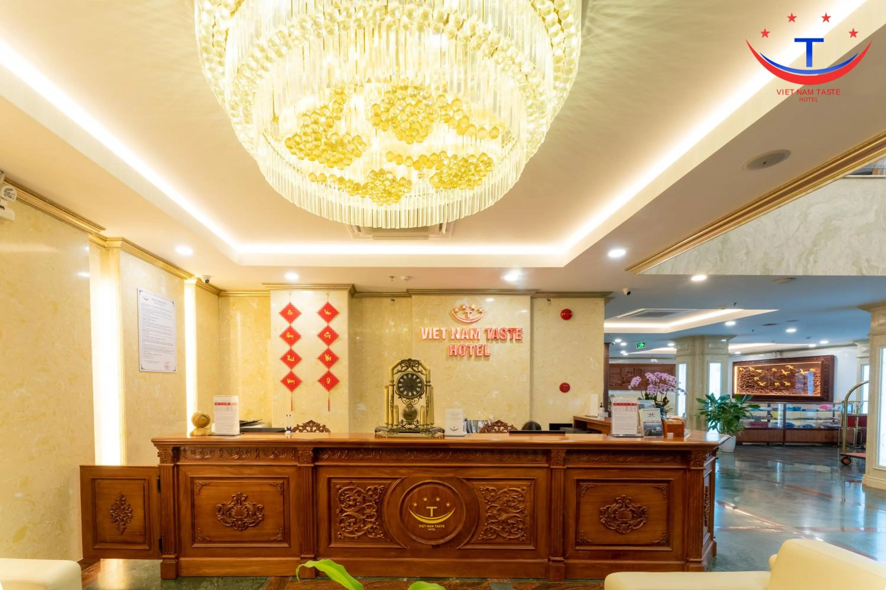 Lobby or reception in Vietnam Taste Hotel Quy Nhon - Beachfront