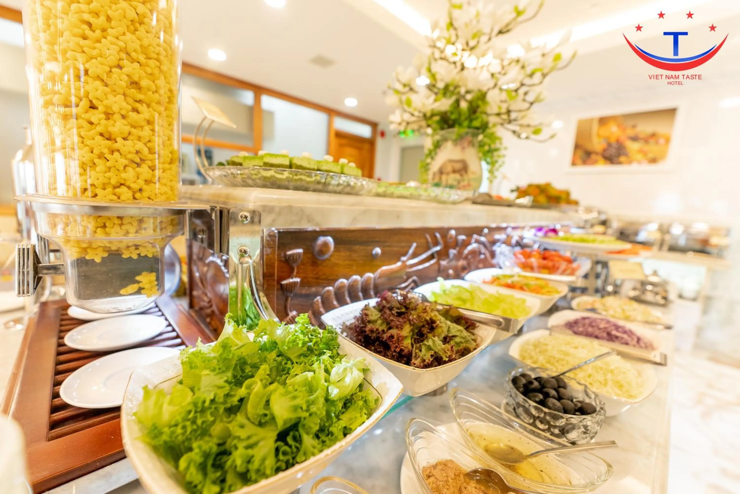 Buffet breakfast in Vietnam Taste Hotel Quy Nhon - Beachfront