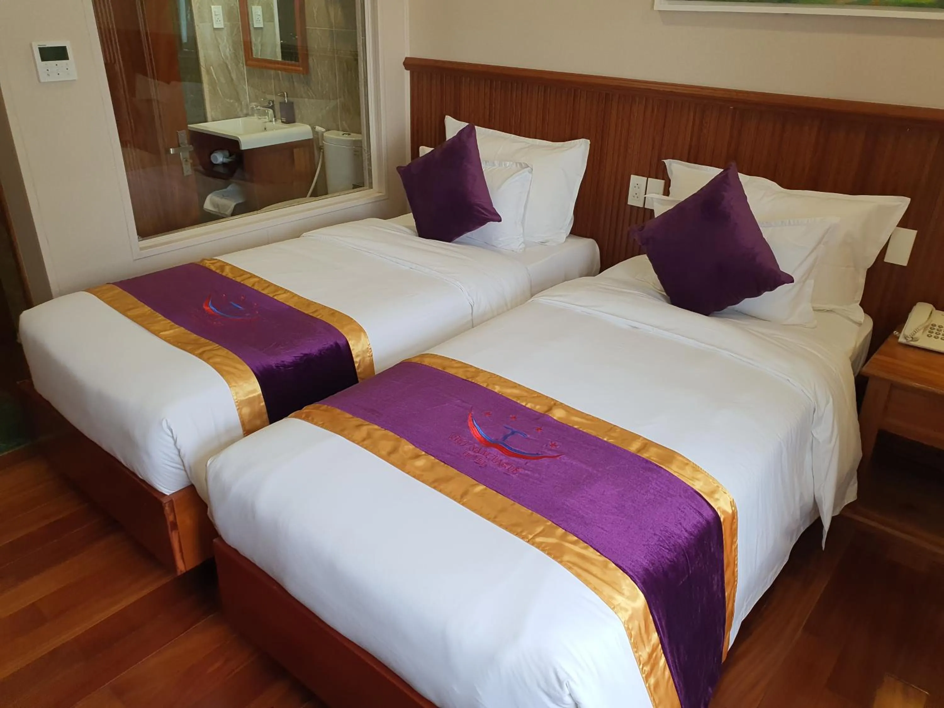 Bed in Vietnam Taste Hotel Quy Nhon - Beachfront