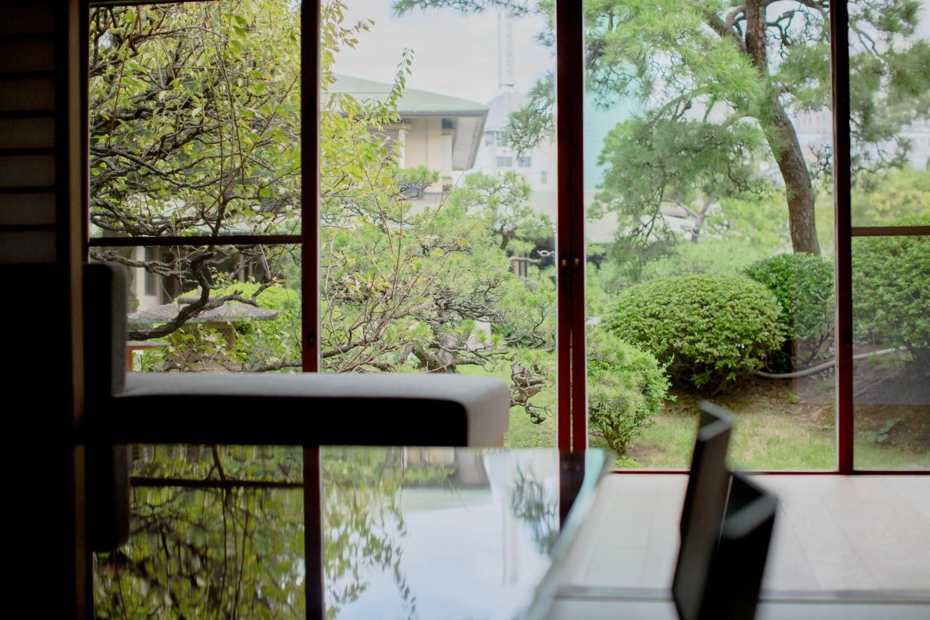 View (from property/room) in Suisui Garden Ryokan (in the Art Hotel Kokura New Tagawa)