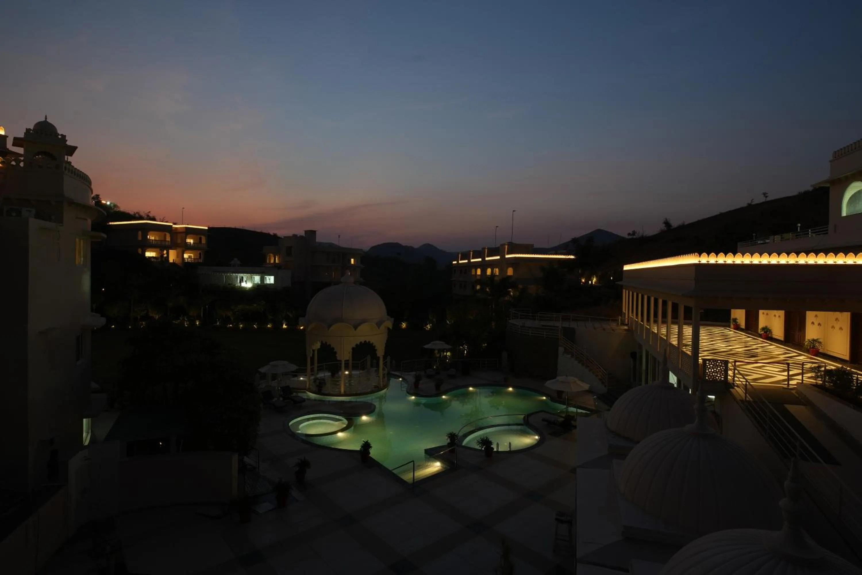 Swimming pool in Sayaji Resorts & Spa Udaipur