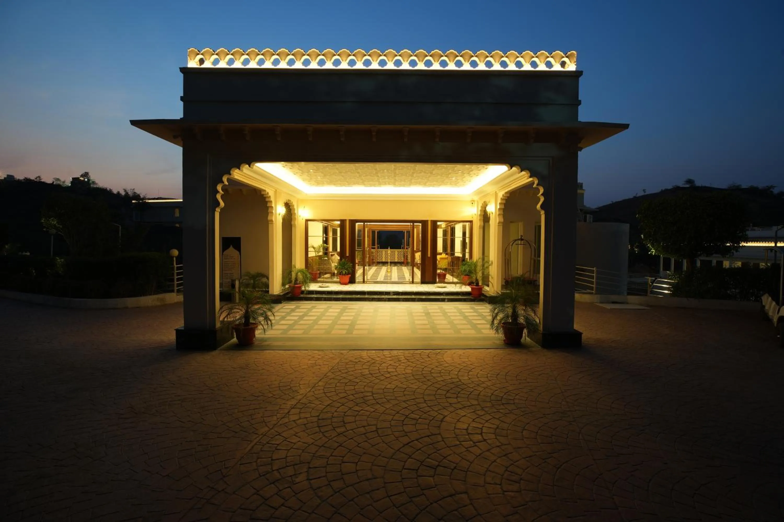Facade/entrance in Sayaji Resorts & Spa Udaipur