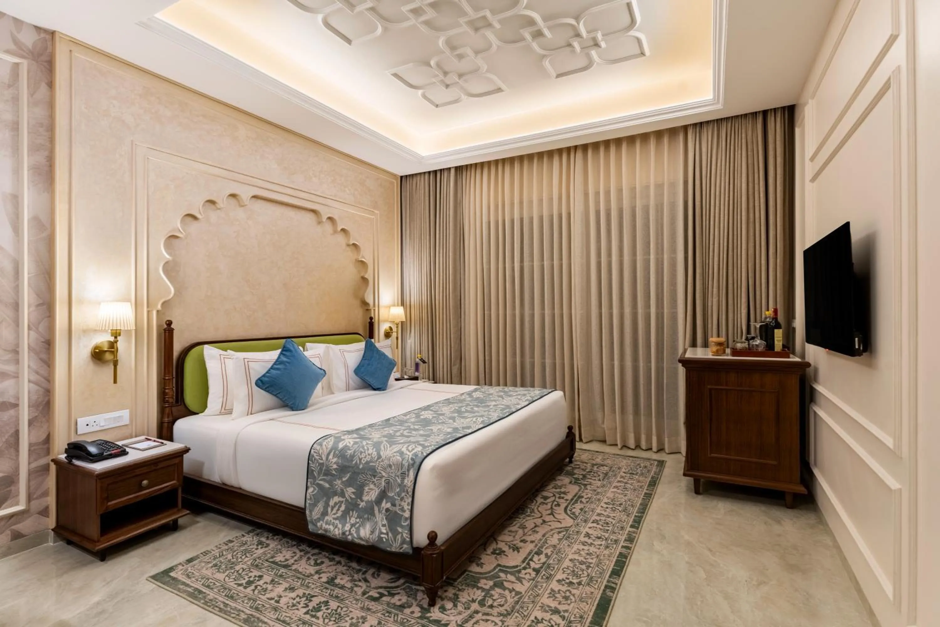 Bedroom, Bed in Sayaji Resorts & Spa Udaipur