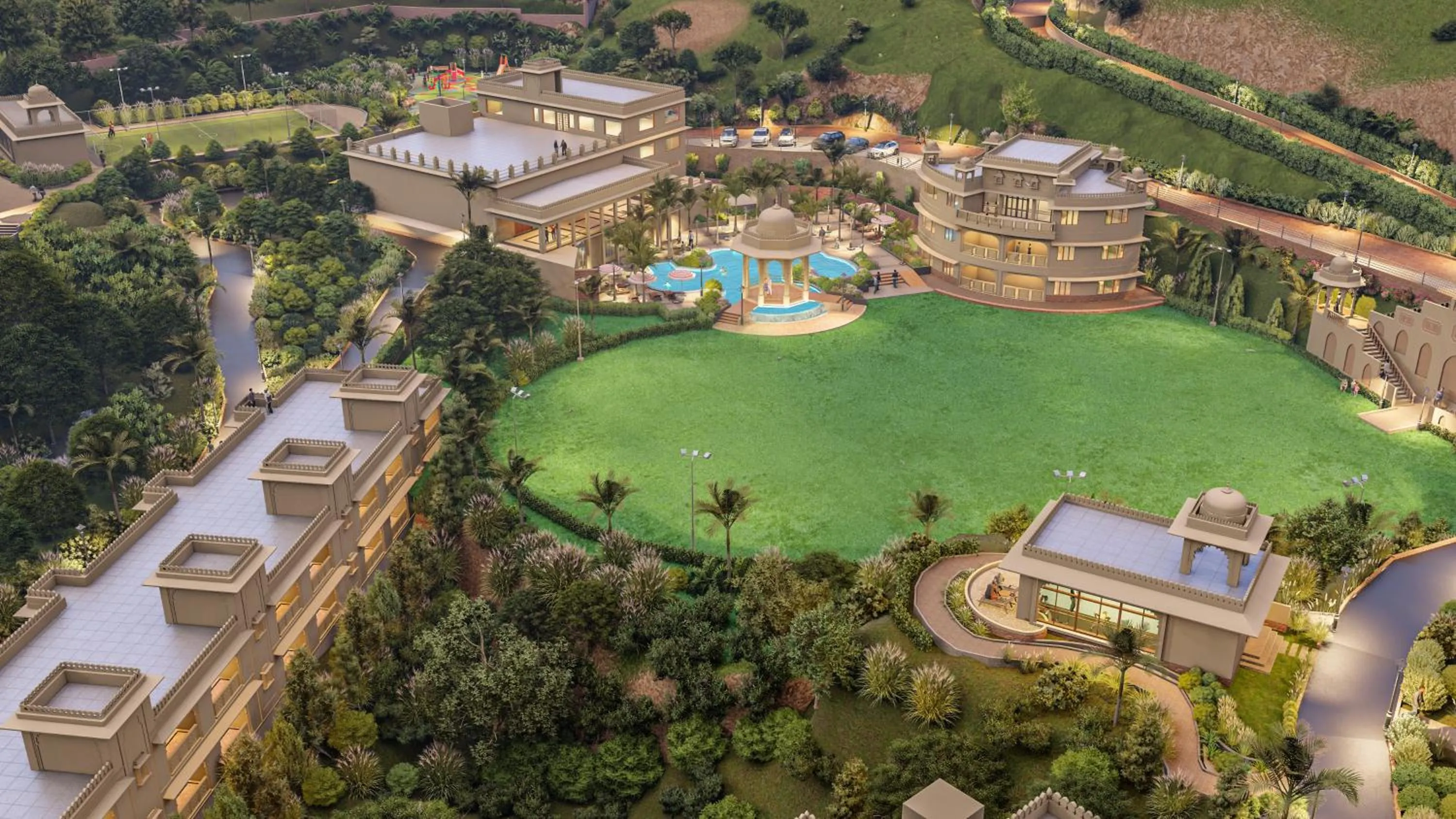 Facade/entrance in Sayaji Resorts & Spa Udaipur