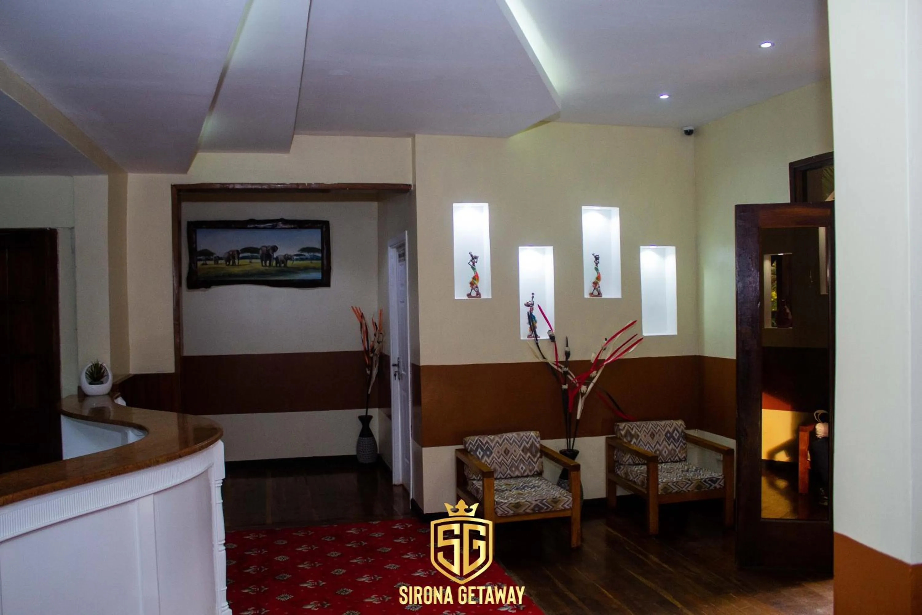 Lobby or reception in Sirona Getaway Hotel
