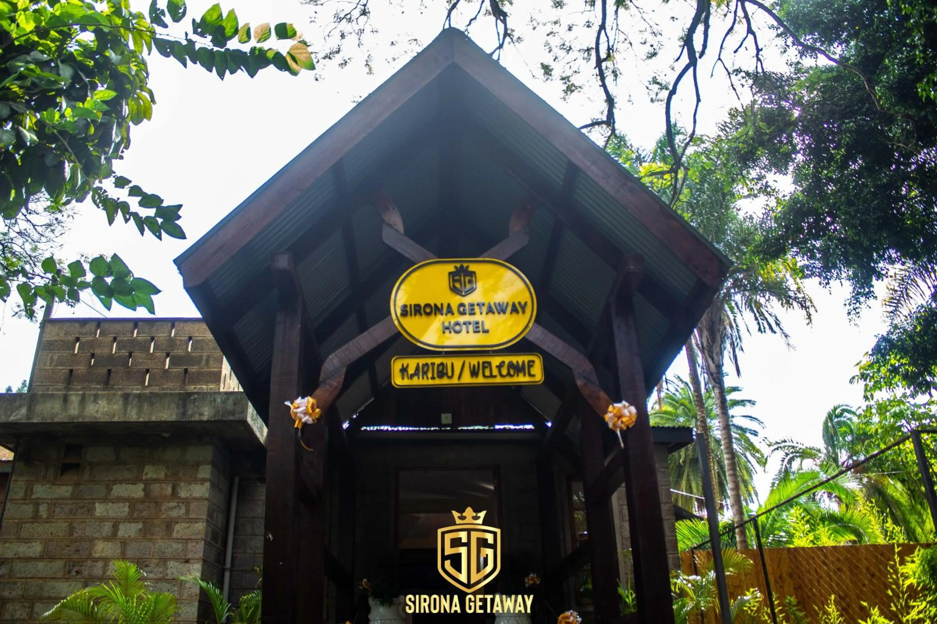 Facade/entrance in Sirona Getaway Hotel