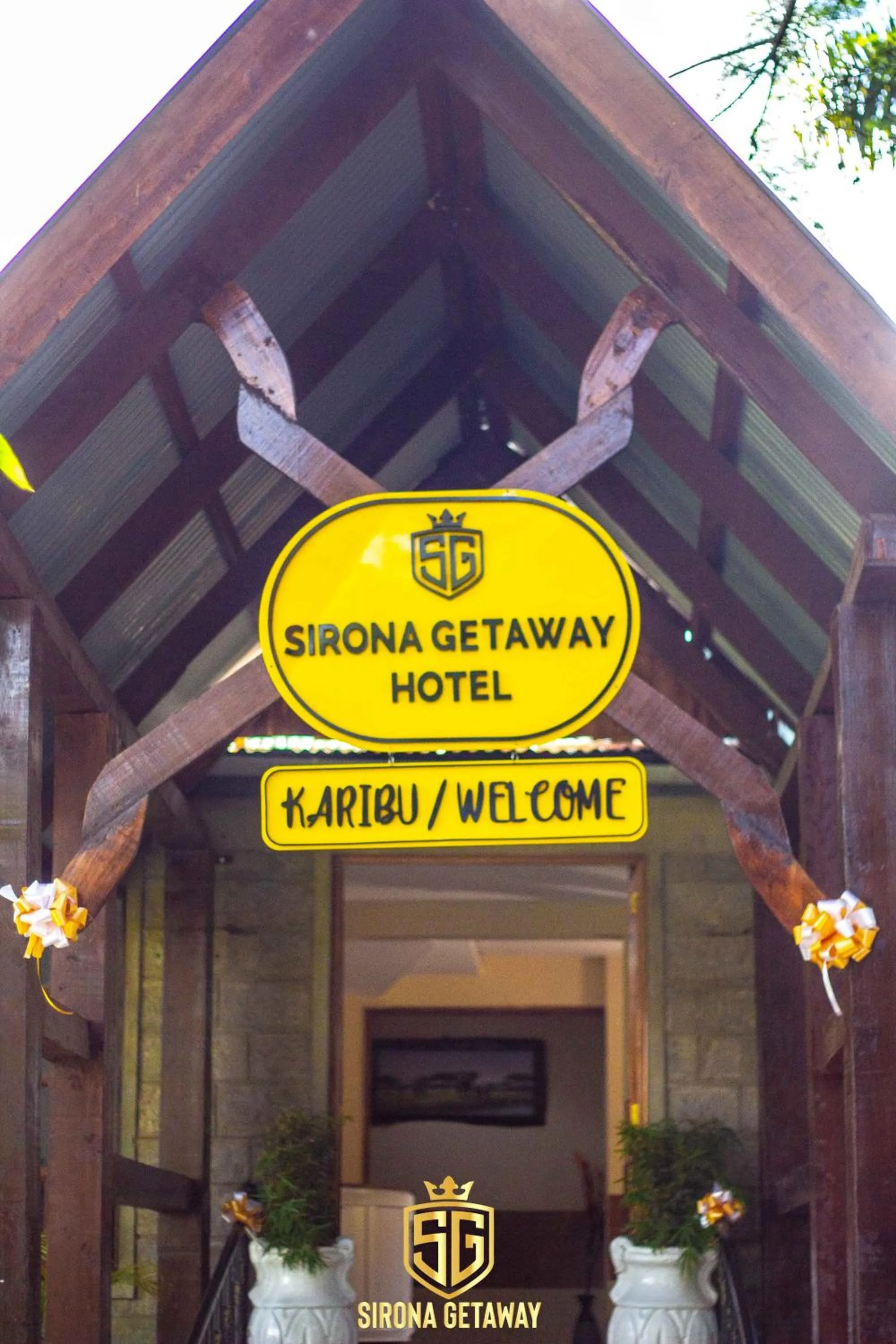 Facade/entrance in Sirona Getaway Hotel