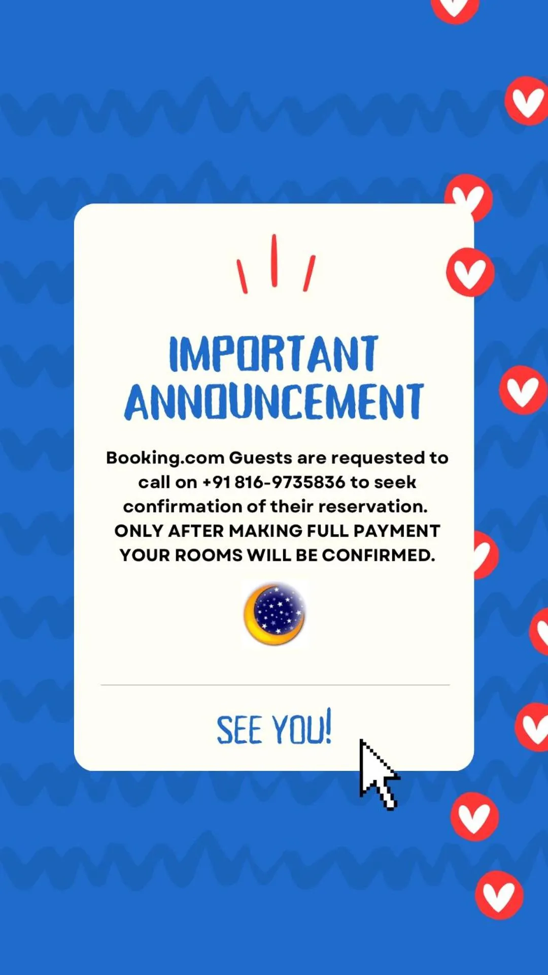 Logo/Certificate/Sign in Galaxy Residency, Panchgani - MTDC Approved