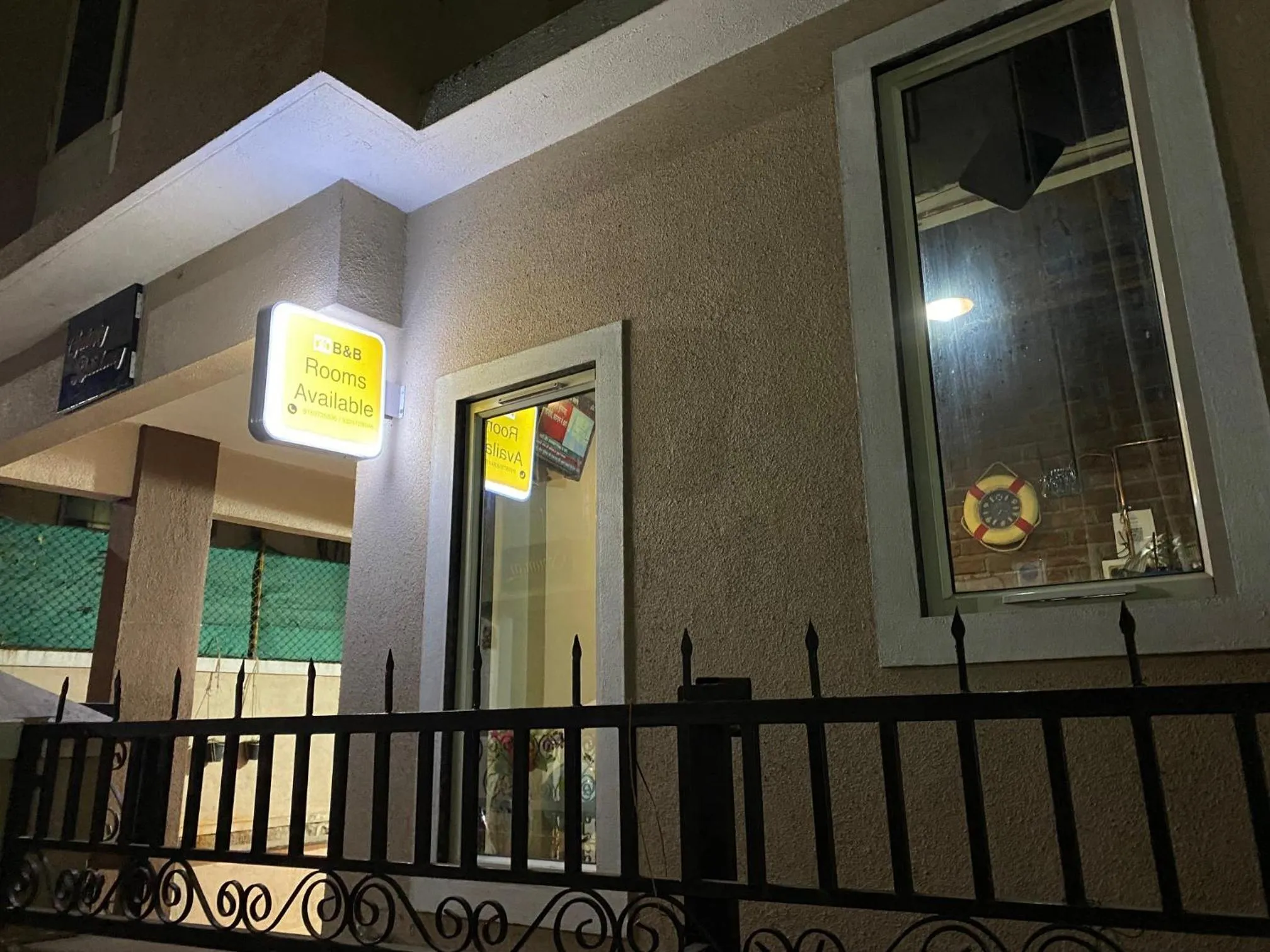 Facade/entrance in Galaxy Residency, Panchgani - MTDC Approved