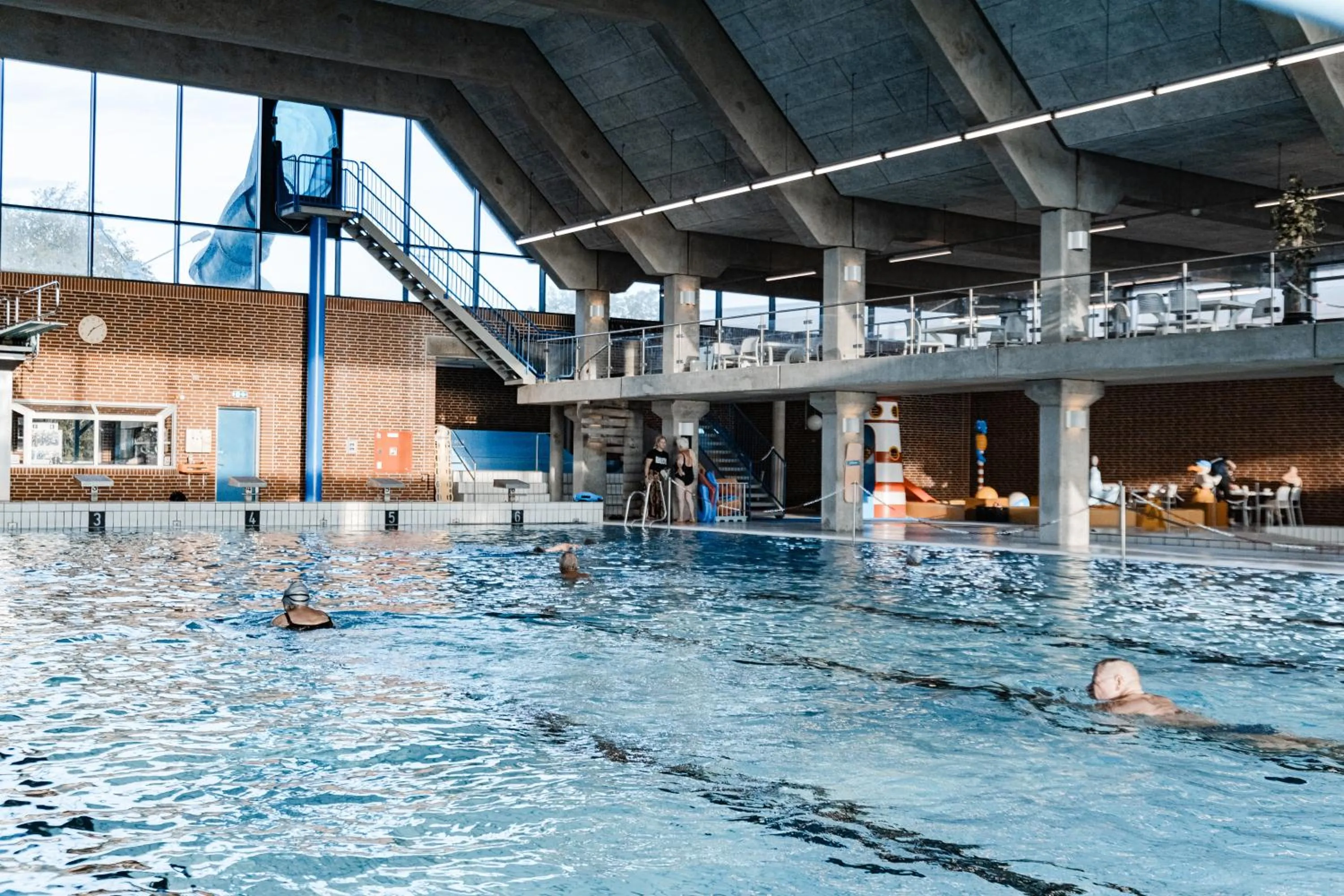 Swimming pool in Sportium Sportel