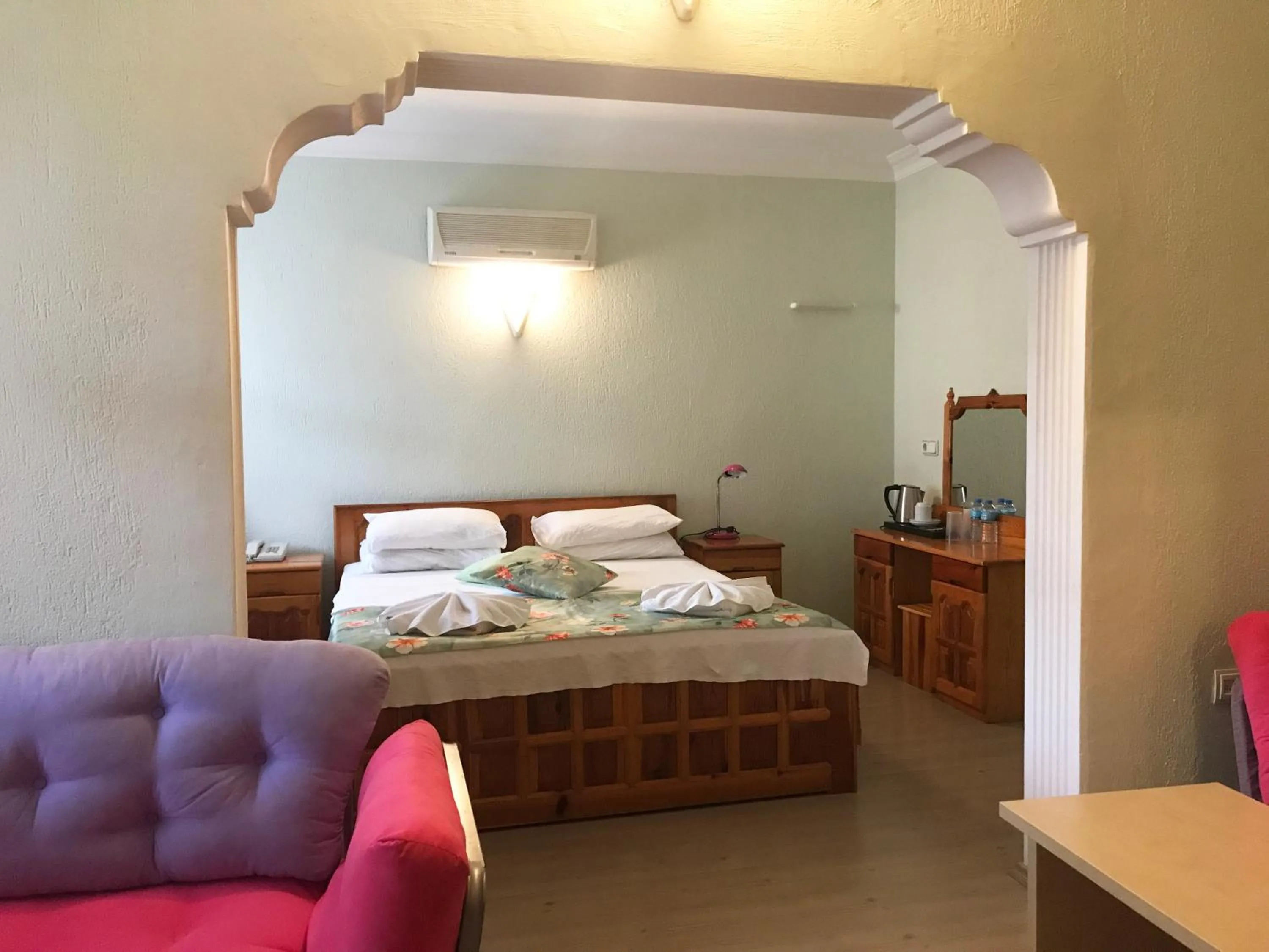 Bed in Dalyan YUNUS HOTEL
