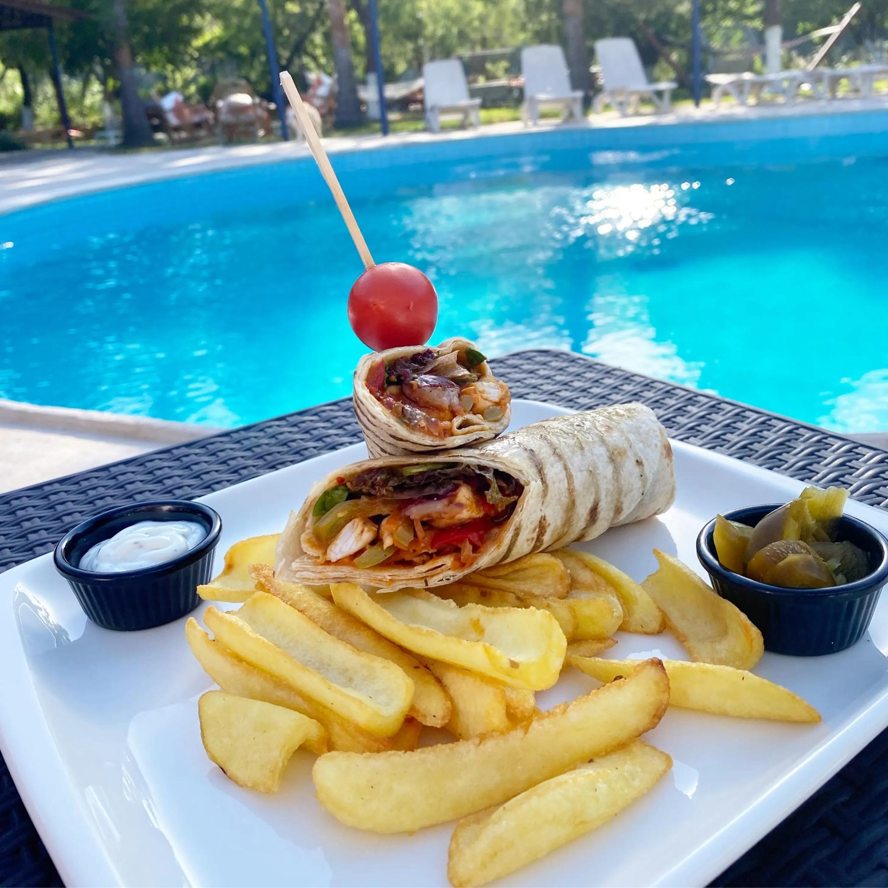 Dining area in Dalyan YUNUS HOTEL