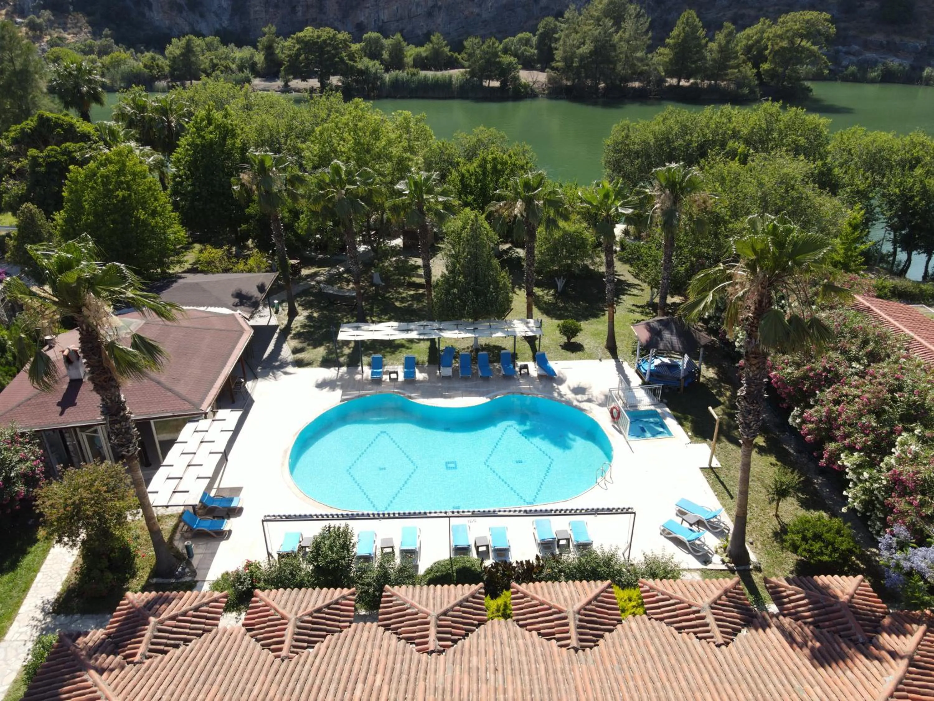 Bird's eye view in Dalyan YUNUS HOTEL