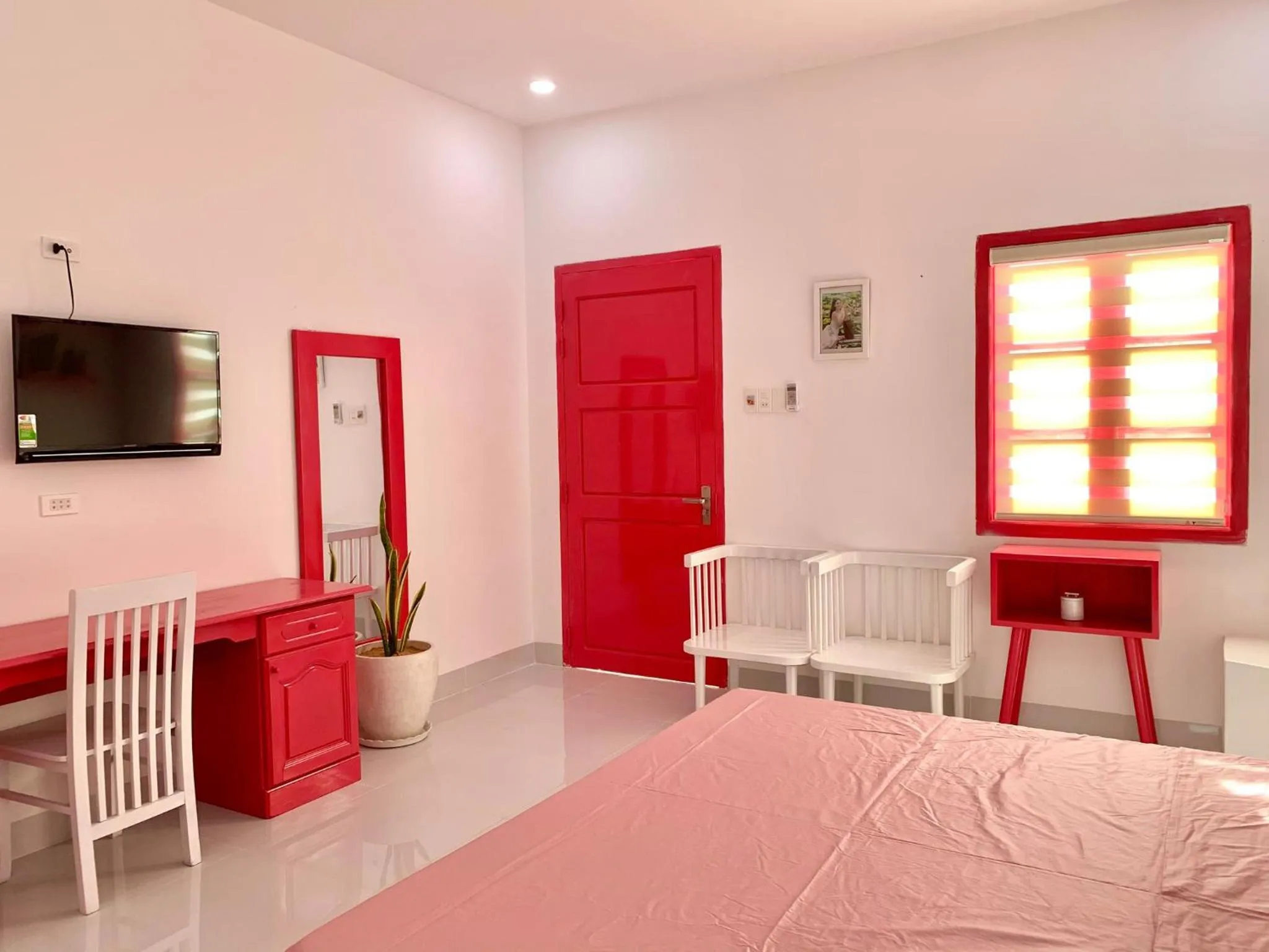 Bed in Moonbeam Homestay & Mini-resort Mui Ne