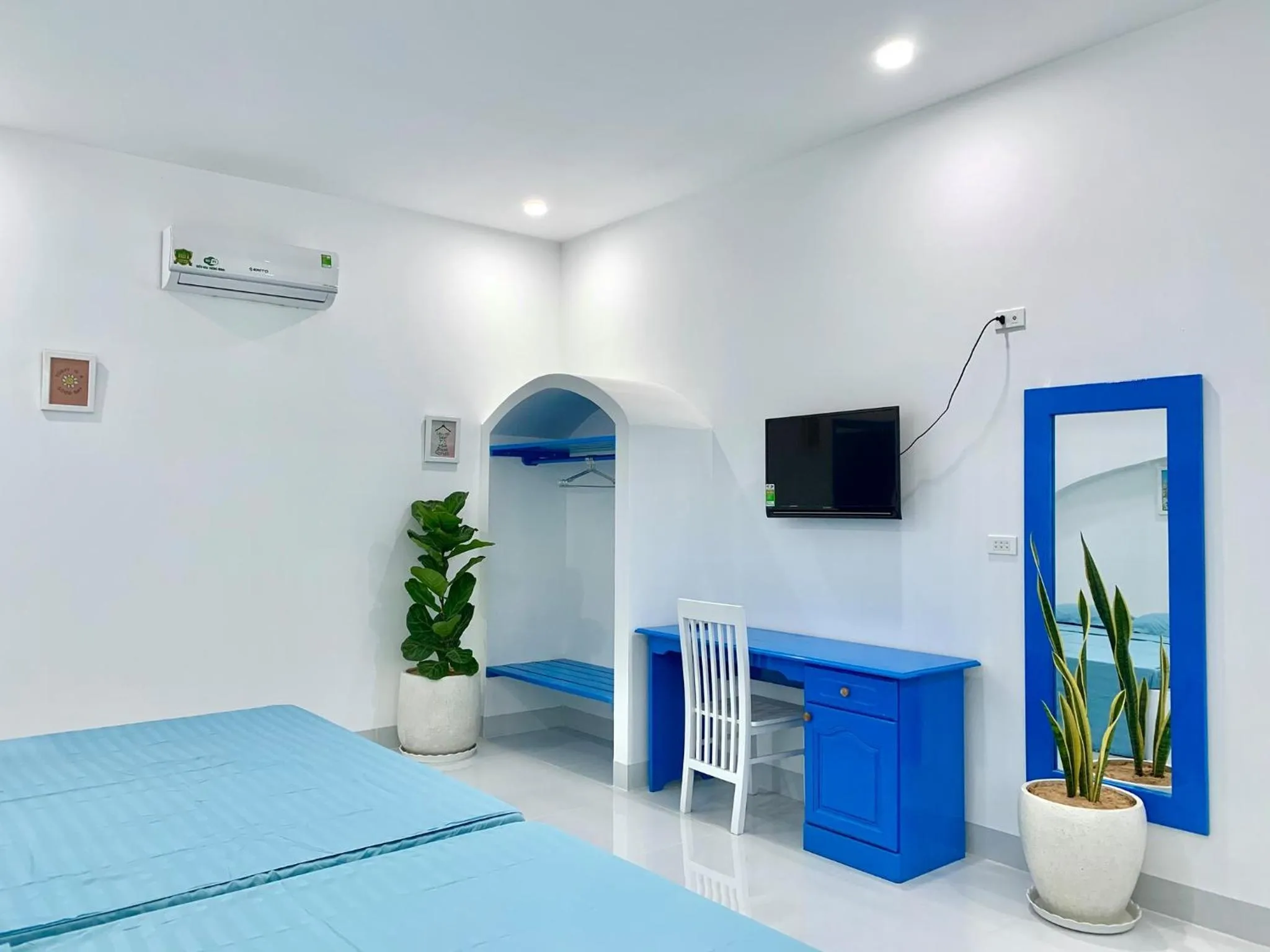 Bed in Moonbeam Homestay & Mini-resort Mui Ne