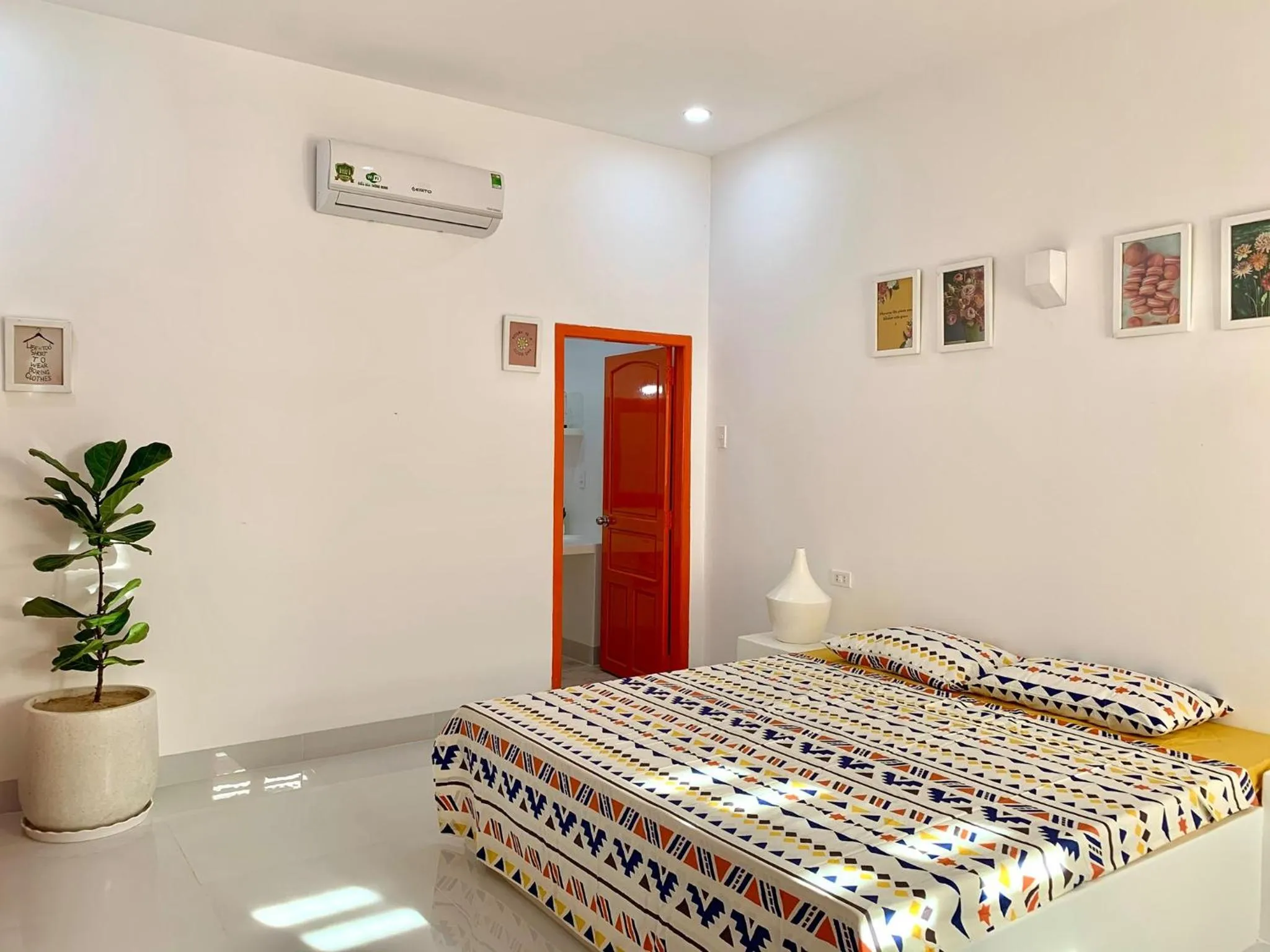 Bed in Moonbeam Homestay & Mini-resort Mui Ne