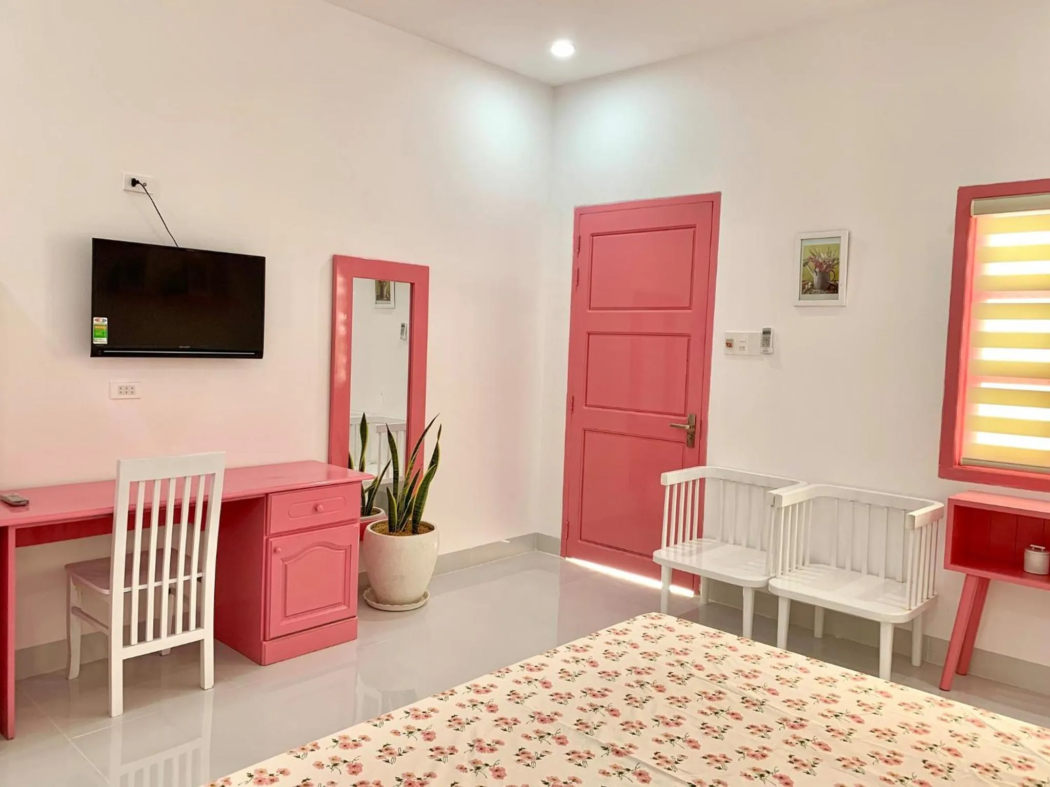 Bed in Moonbeam Homestay & Mini-resort Mui Ne