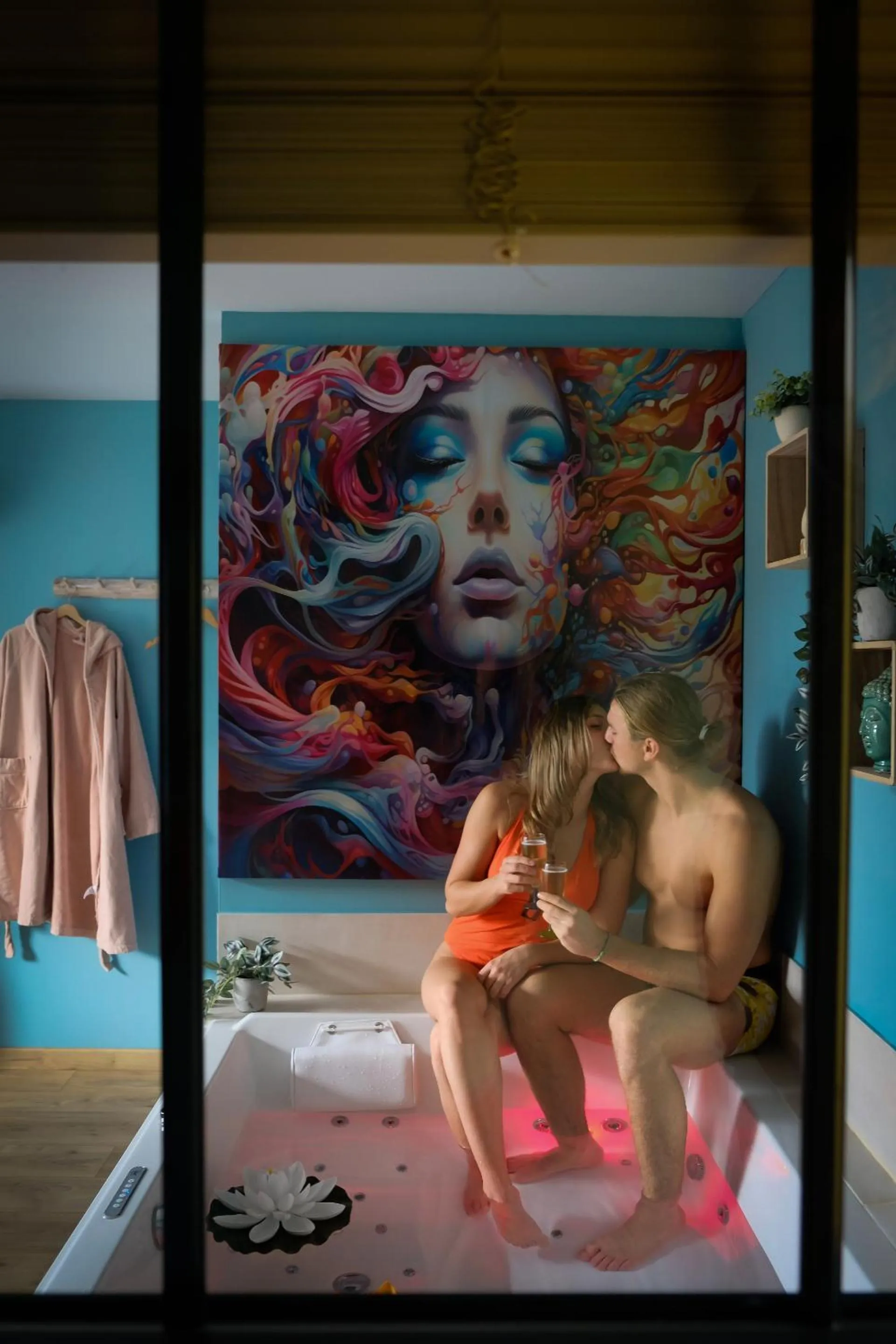 Hot Tub in Les Volets Violets