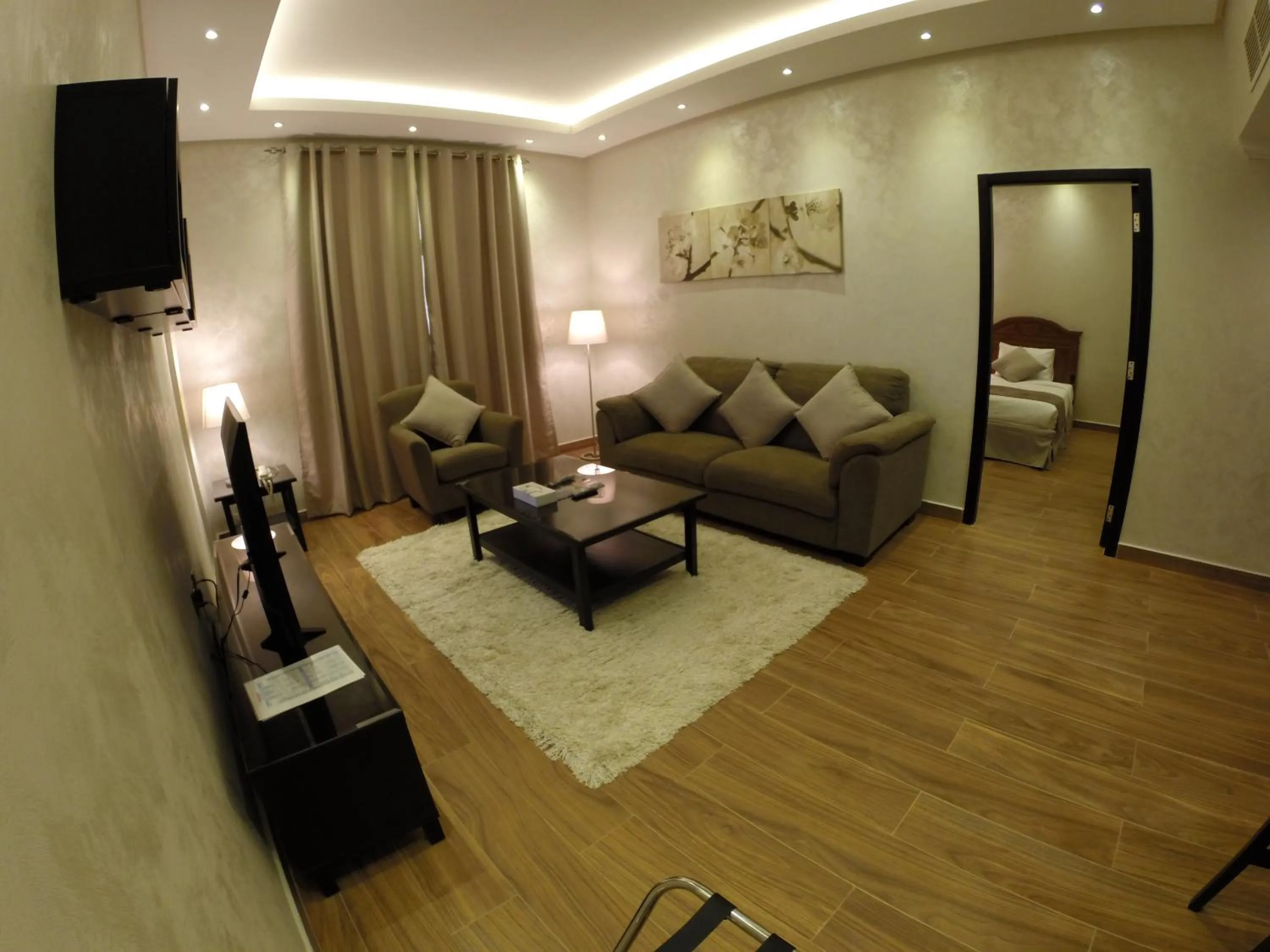 Living room in Le Park Hotel