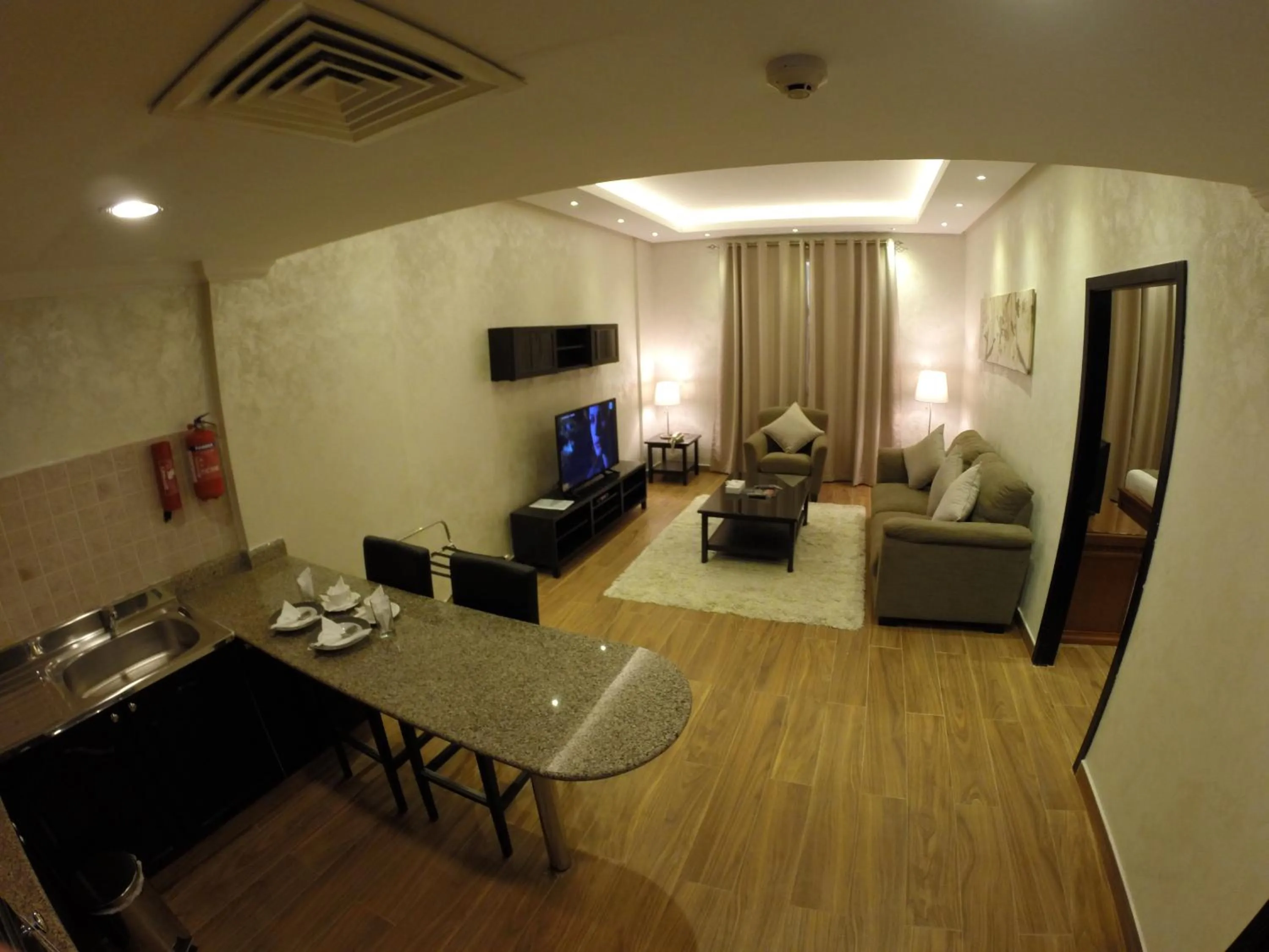 Living room in Le Park Hotel