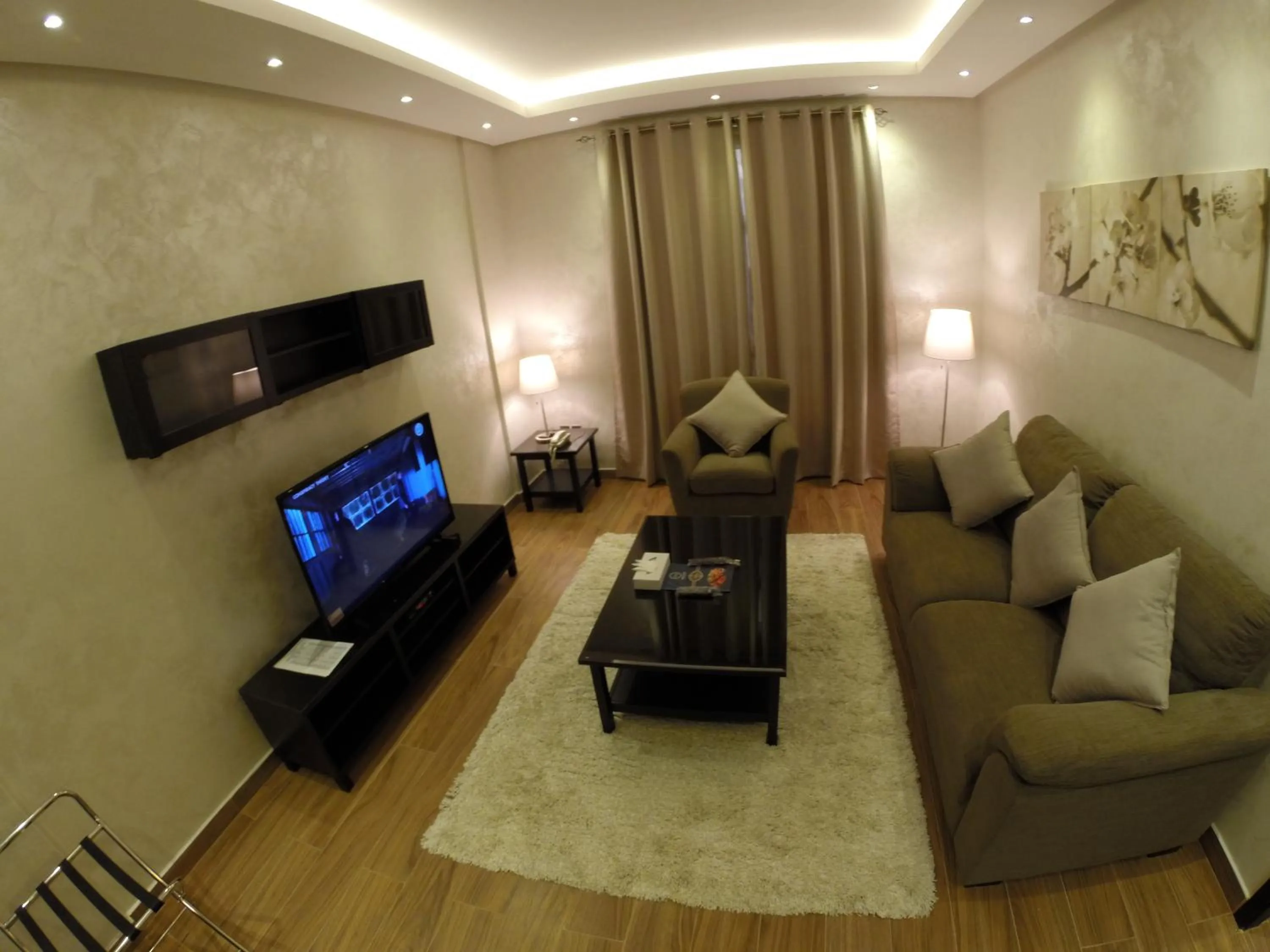 Living room in Le Park Hotel