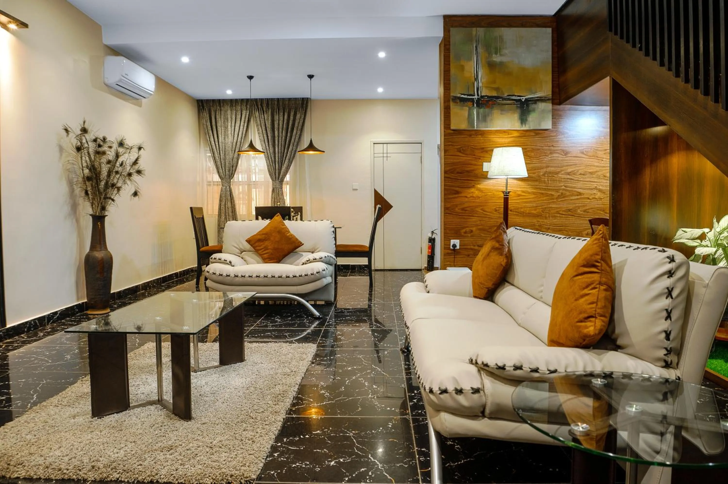 Living room in Anabel Apartment and Suites, Abuja