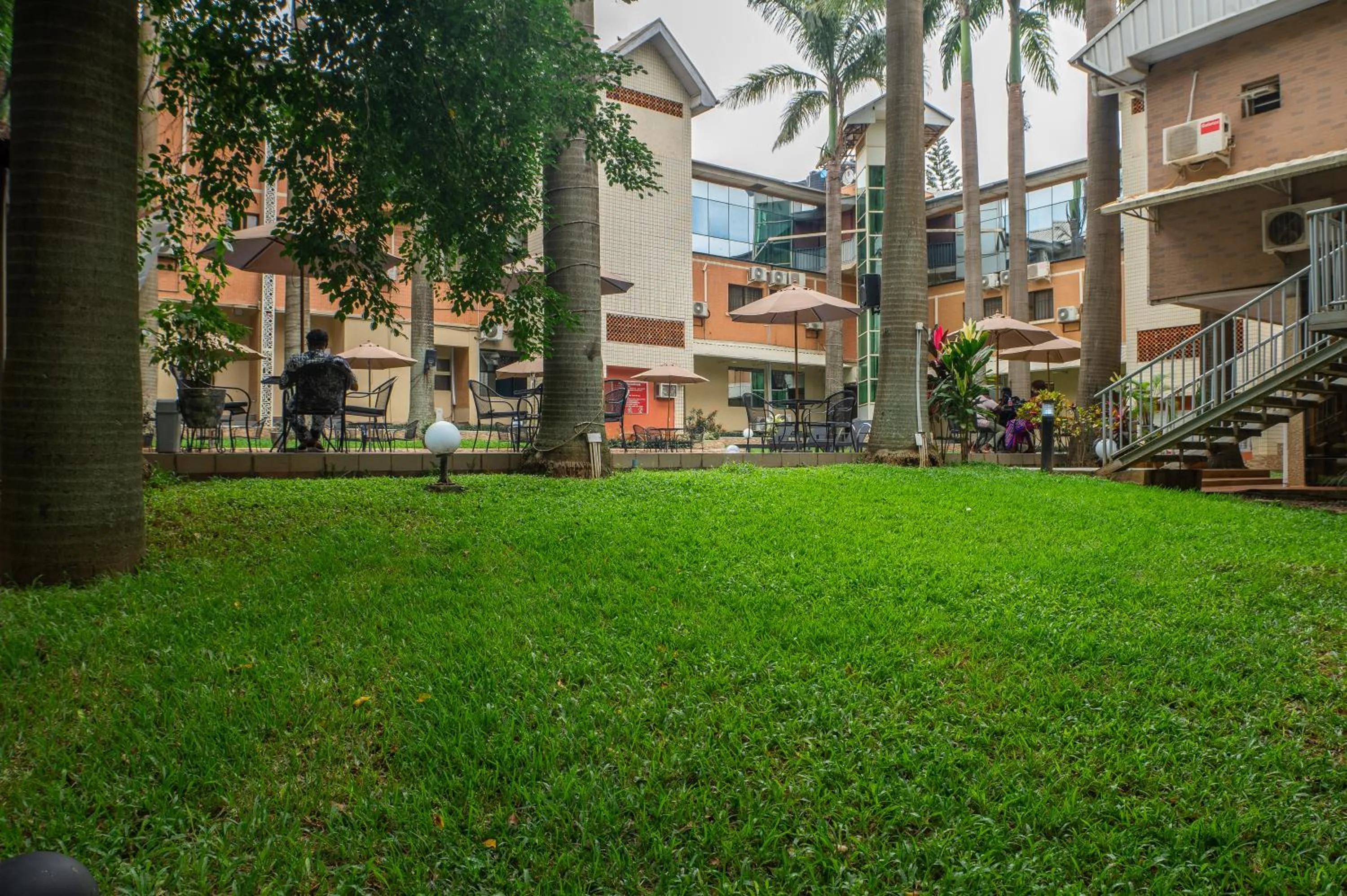 Garden view in Anabel Apartment and Suites, Abuja