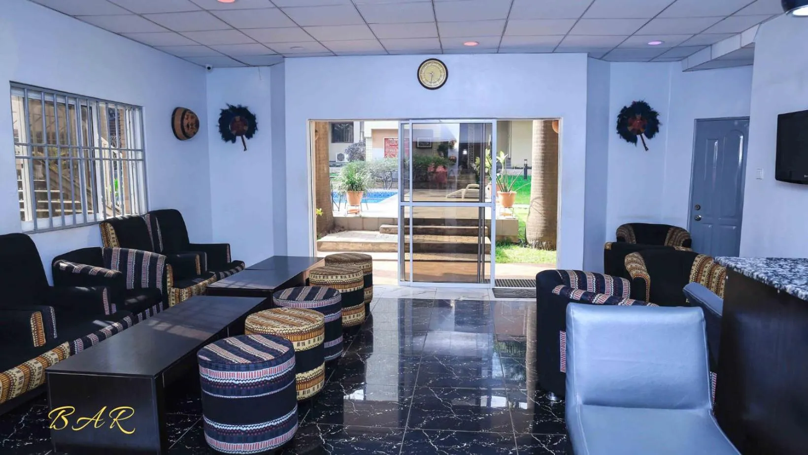 Lounge or bar in Anabel Apartment and Suites, Abuja