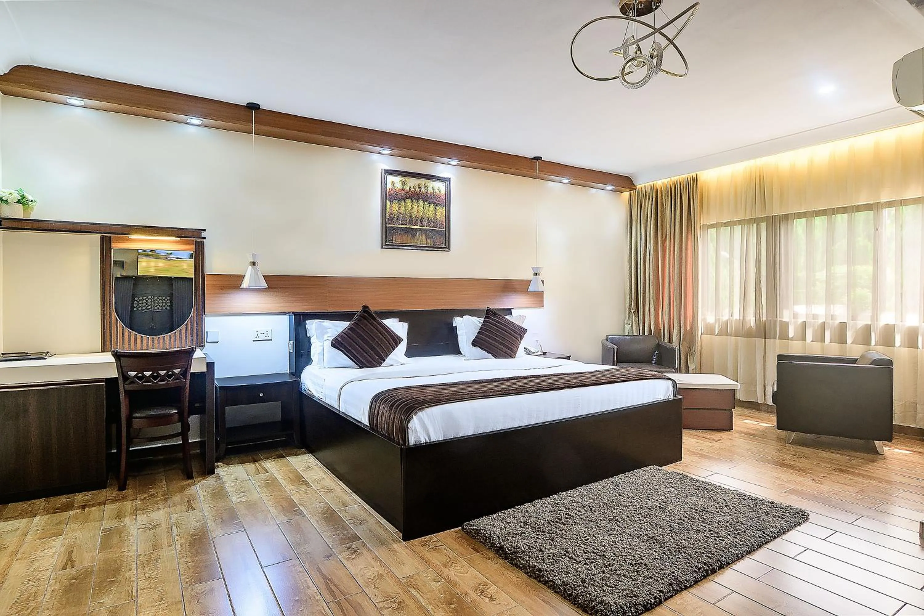 Bed in Anabel Apartment and Suites, Abuja