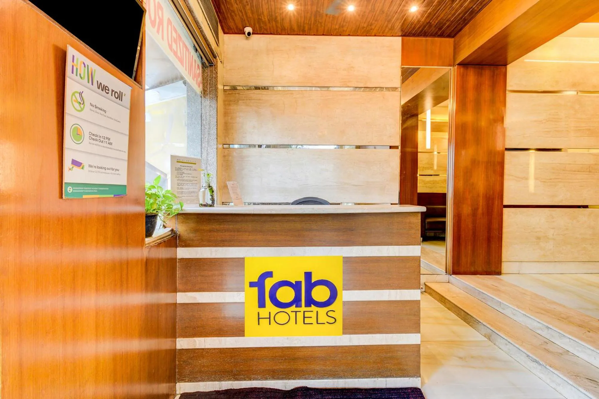 Lobby or reception in FabHotel Arastu Plaza - Nr Nampally Railway Station