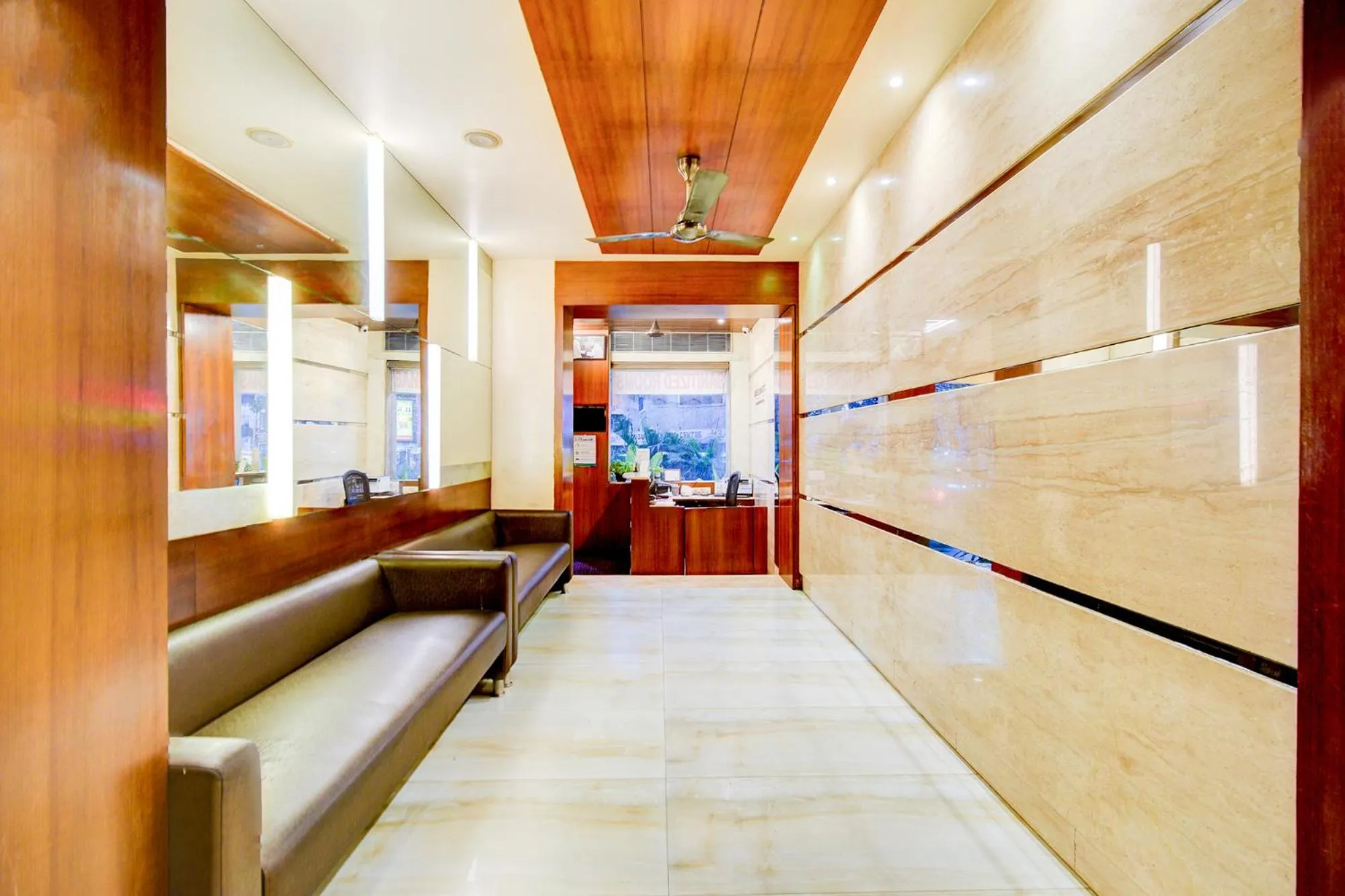 Seating area in FabHotel Arastu Plaza - Nr Nampally Railway Station