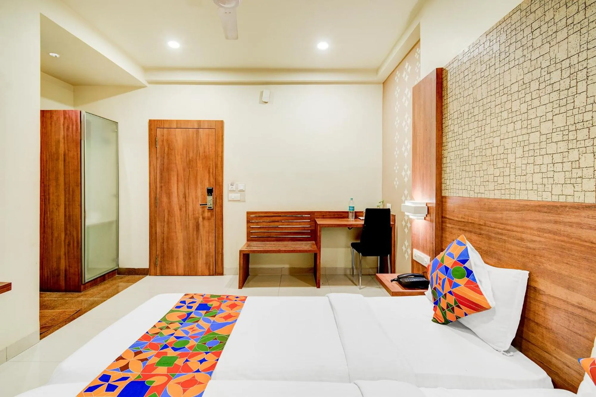 Bed in FabHotel Arastu Plaza - Nr Nampally Railway Station