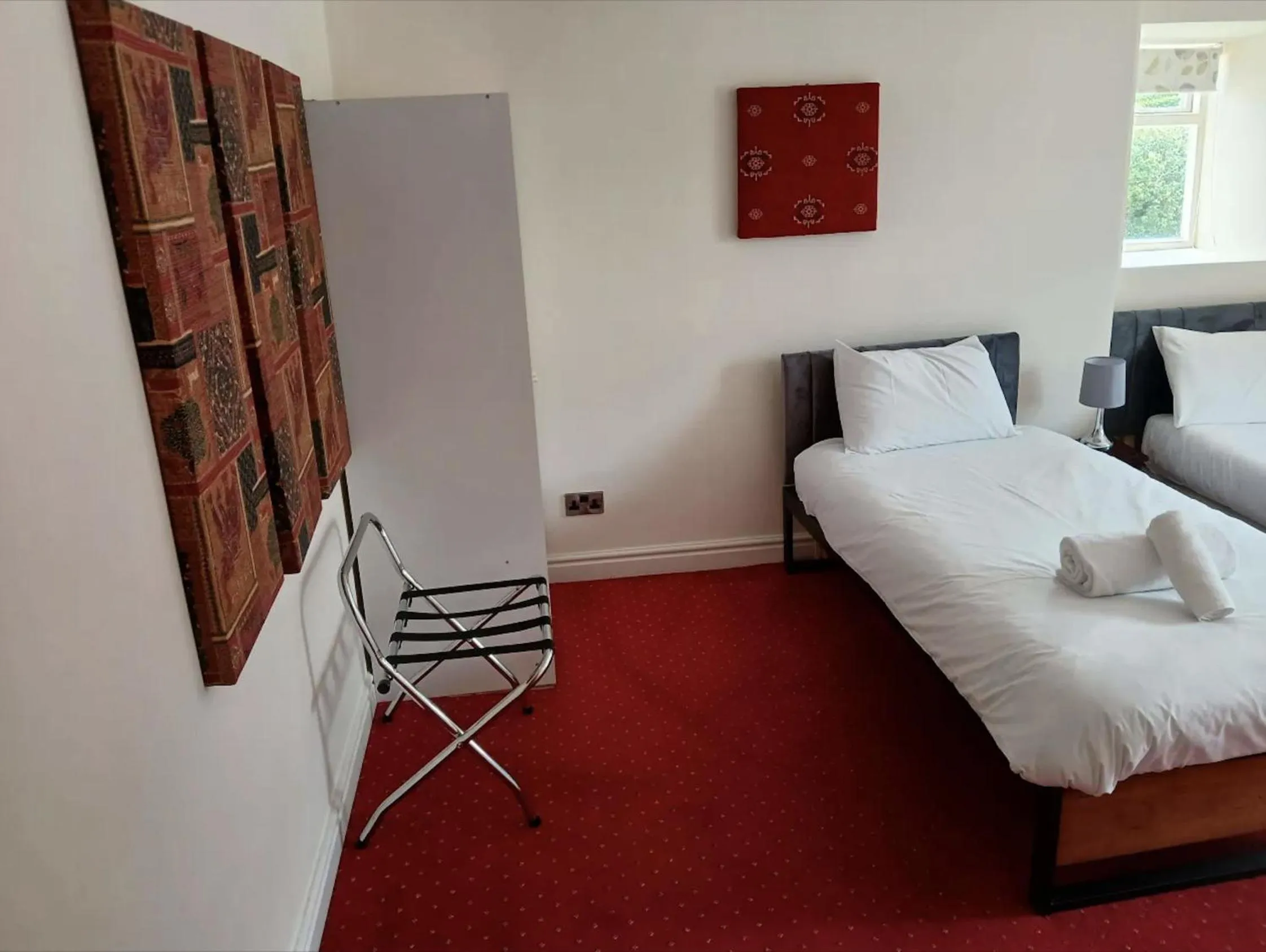 Bed in The Knighton Hotel