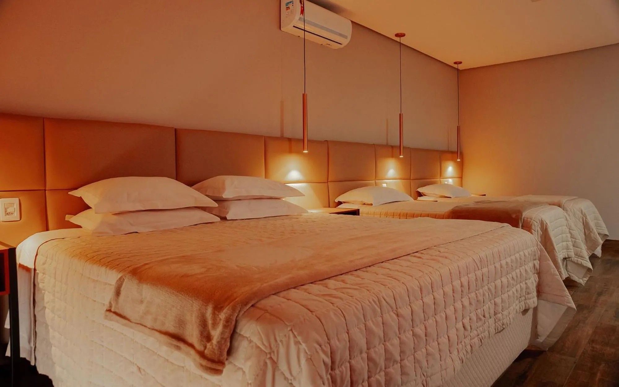 Bed in Pousada Quinta dos Cabeças