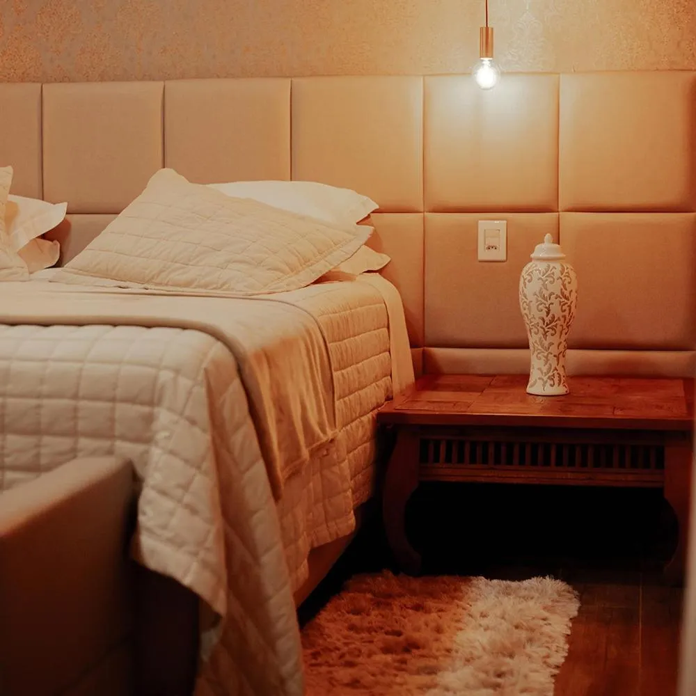 Bed in Pousada Quinta dos Cabeças