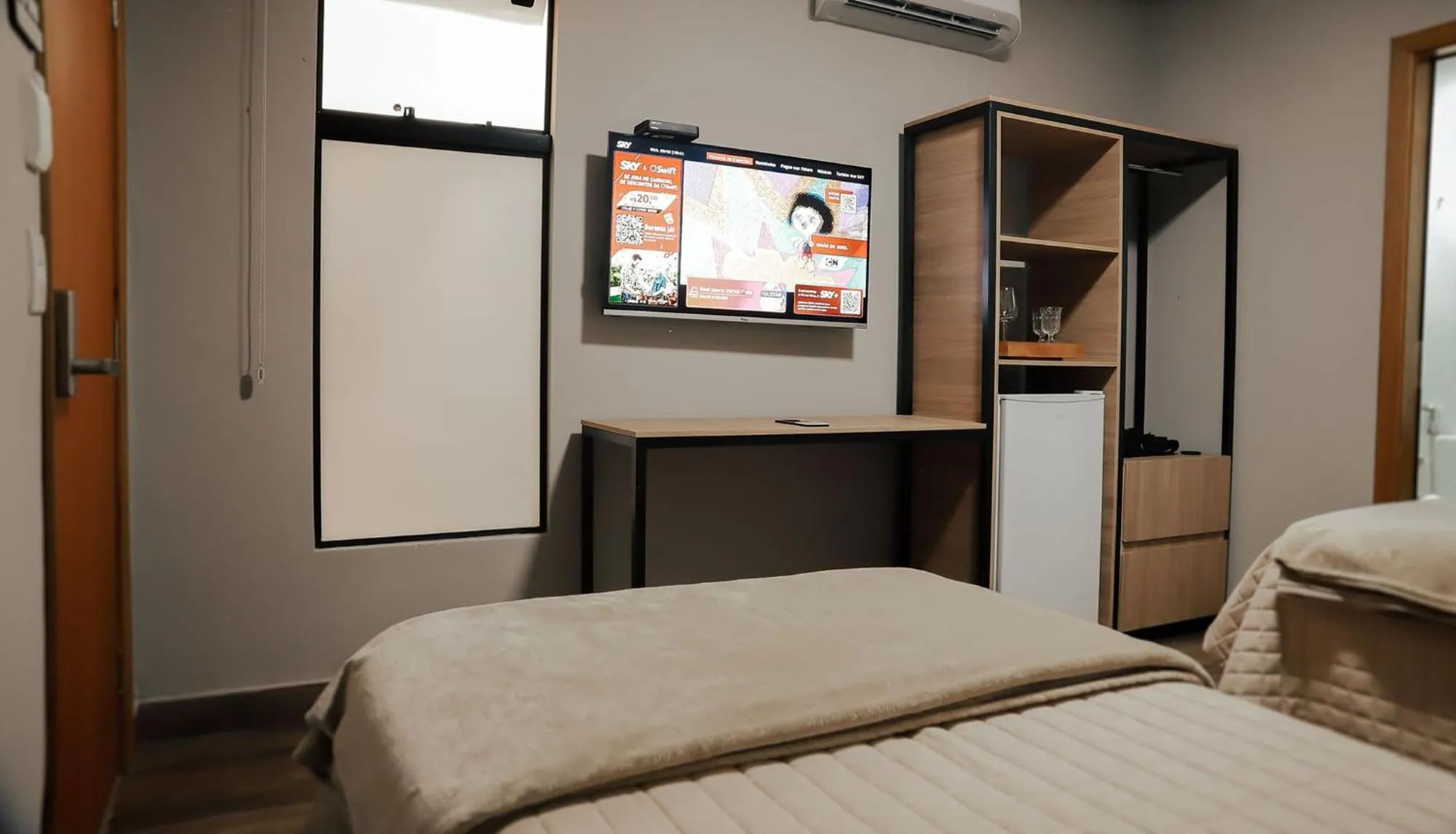 Bed in Pousada Quinta dos Cabeças