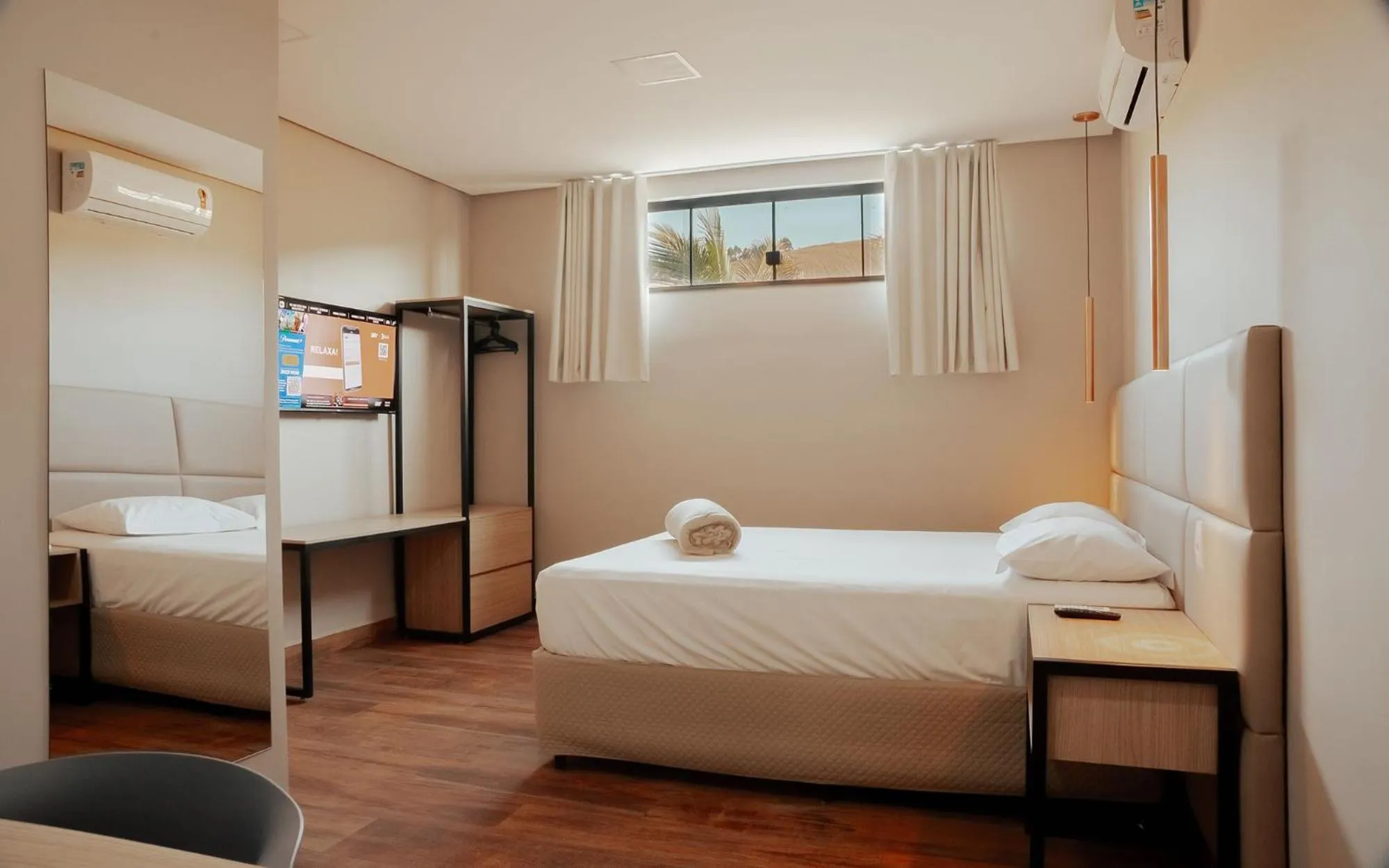 Bed in Pousada Quinta dos Cabeças