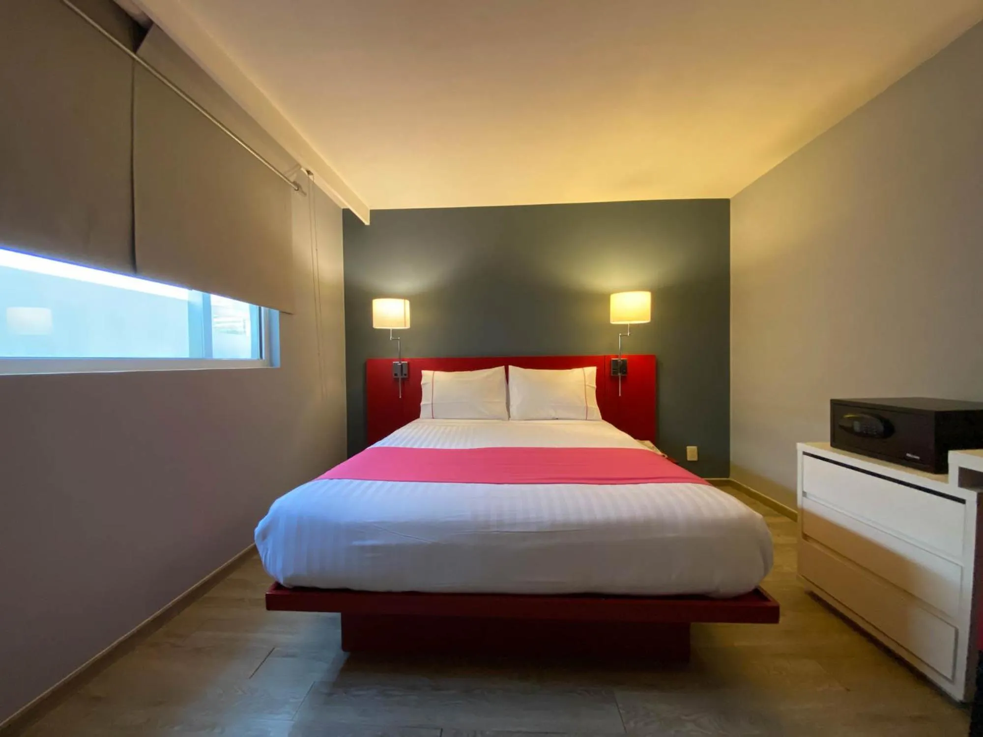 Bed in Hotel MX forum buenavista CDMX, Trademark by Wyndham