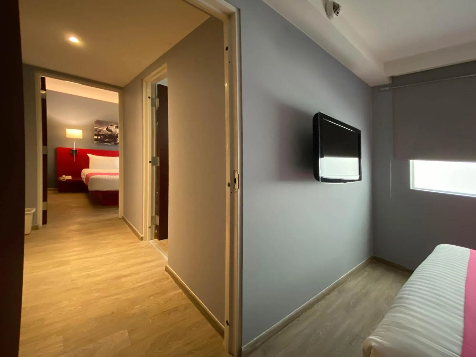 Bed in Hotel MX forum buenavista CDMX, Trademark by Wyndham