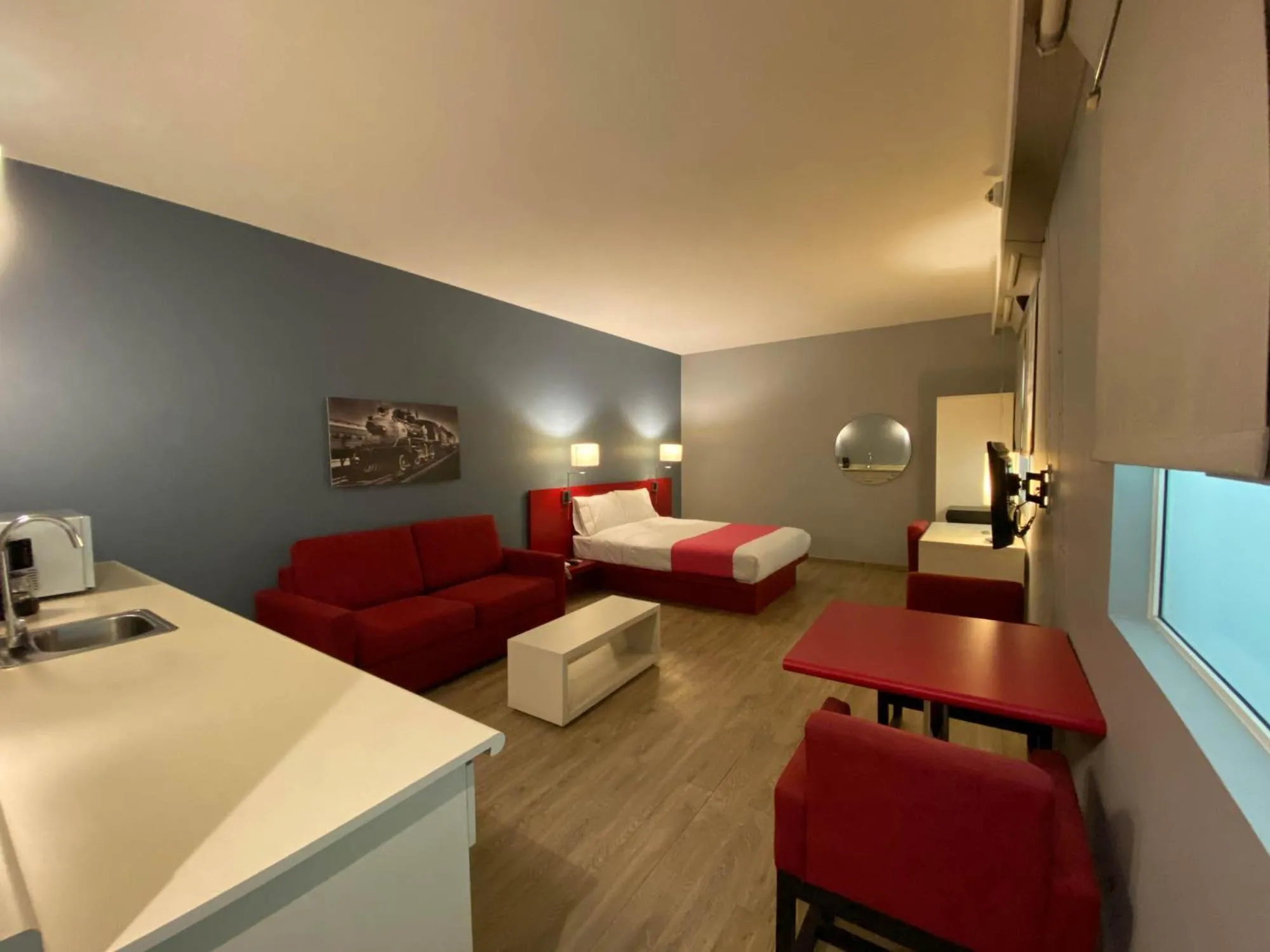 Bed in Hotel MX forum buenavista CDMX, Trademark by Wyndham