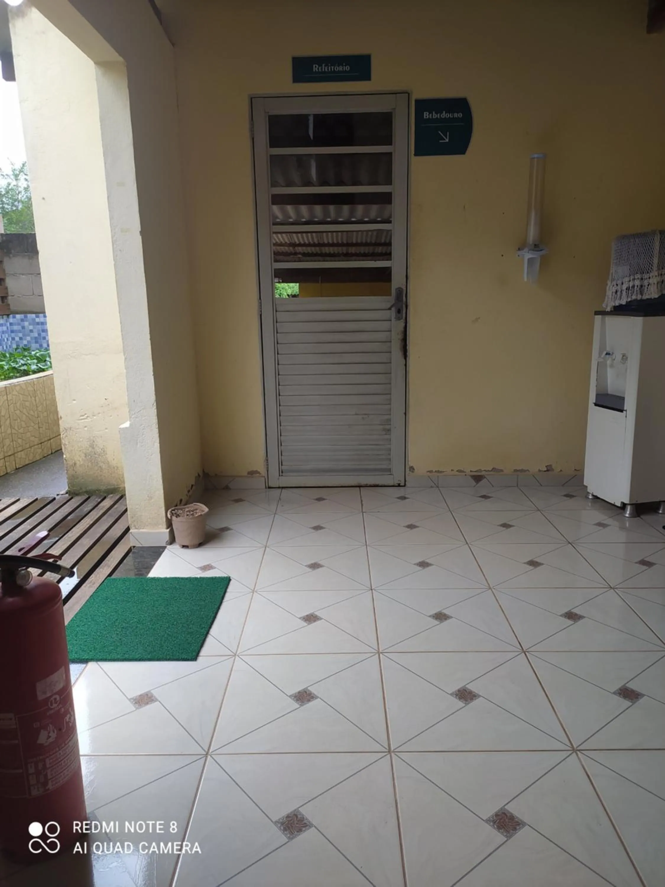 Kitchen or kitchenette in Pousada do Ribeirão