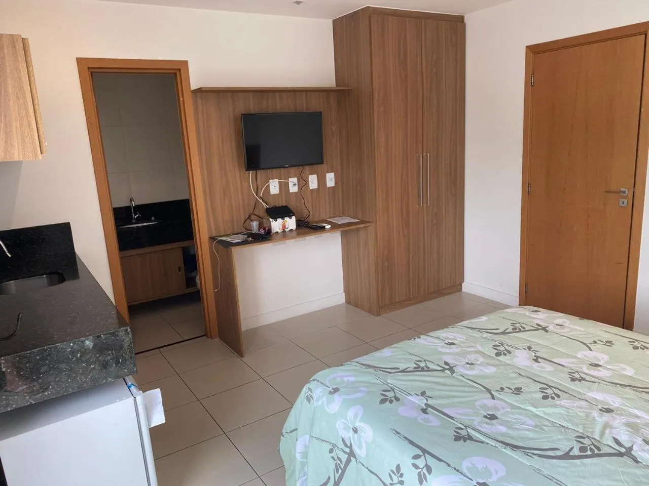 Bed in Apart Hotel Diamond Flat 2 Quartos